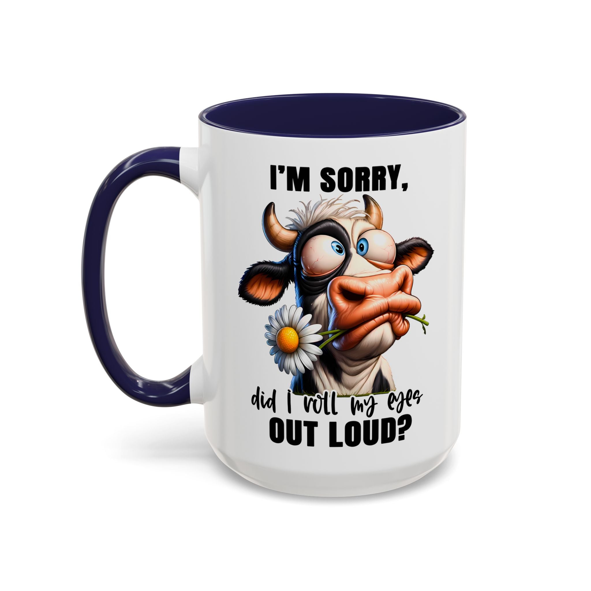 Sassy Cow Eye-Roll Mug