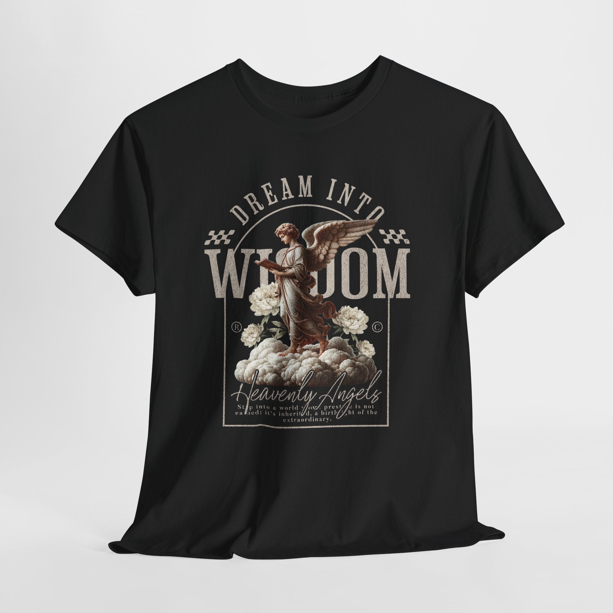 "Dream into Wisdom" - Heavenly Angels T-Shirt Design