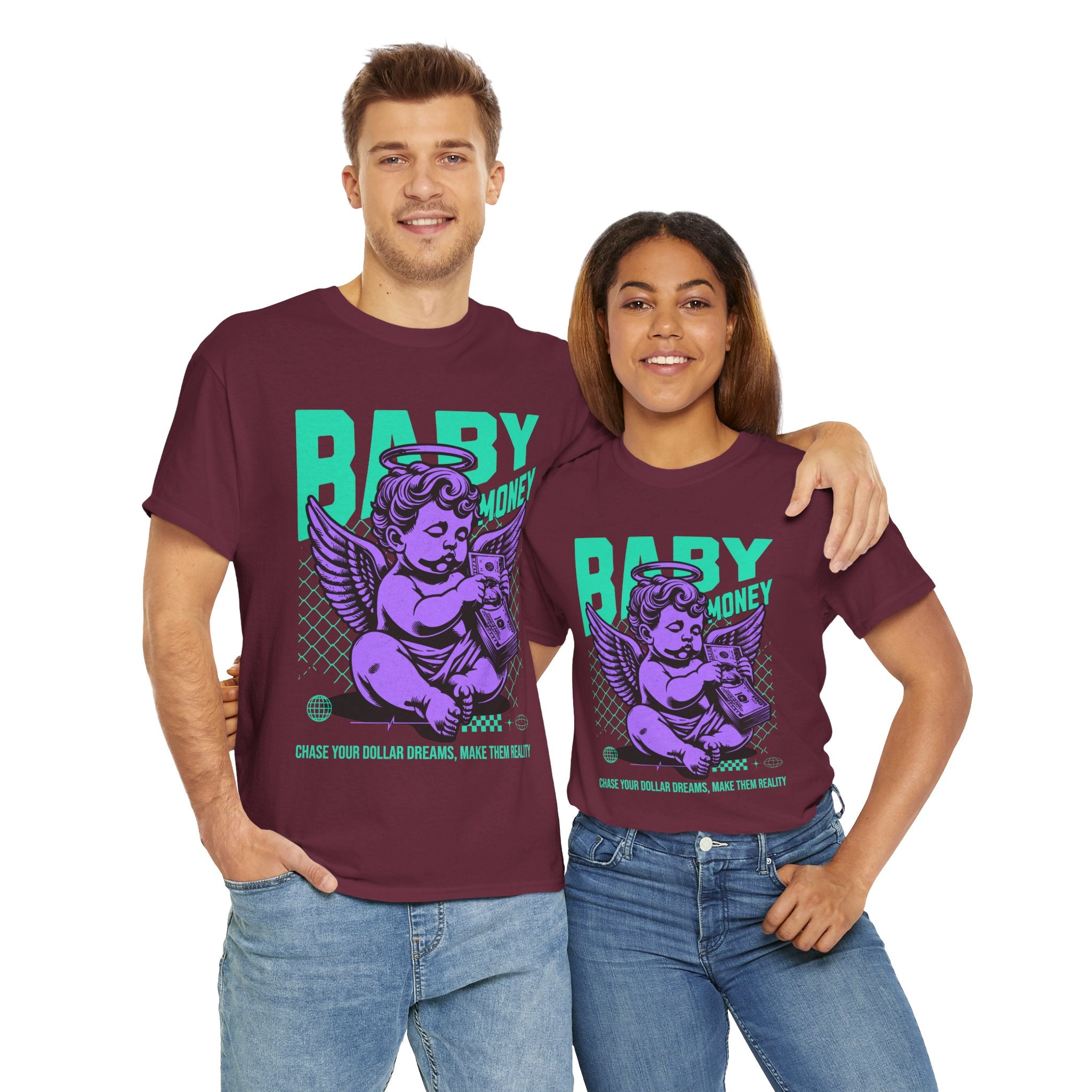 Baby Money: Chase Your Dollar Dreams Streetwear Graphic
