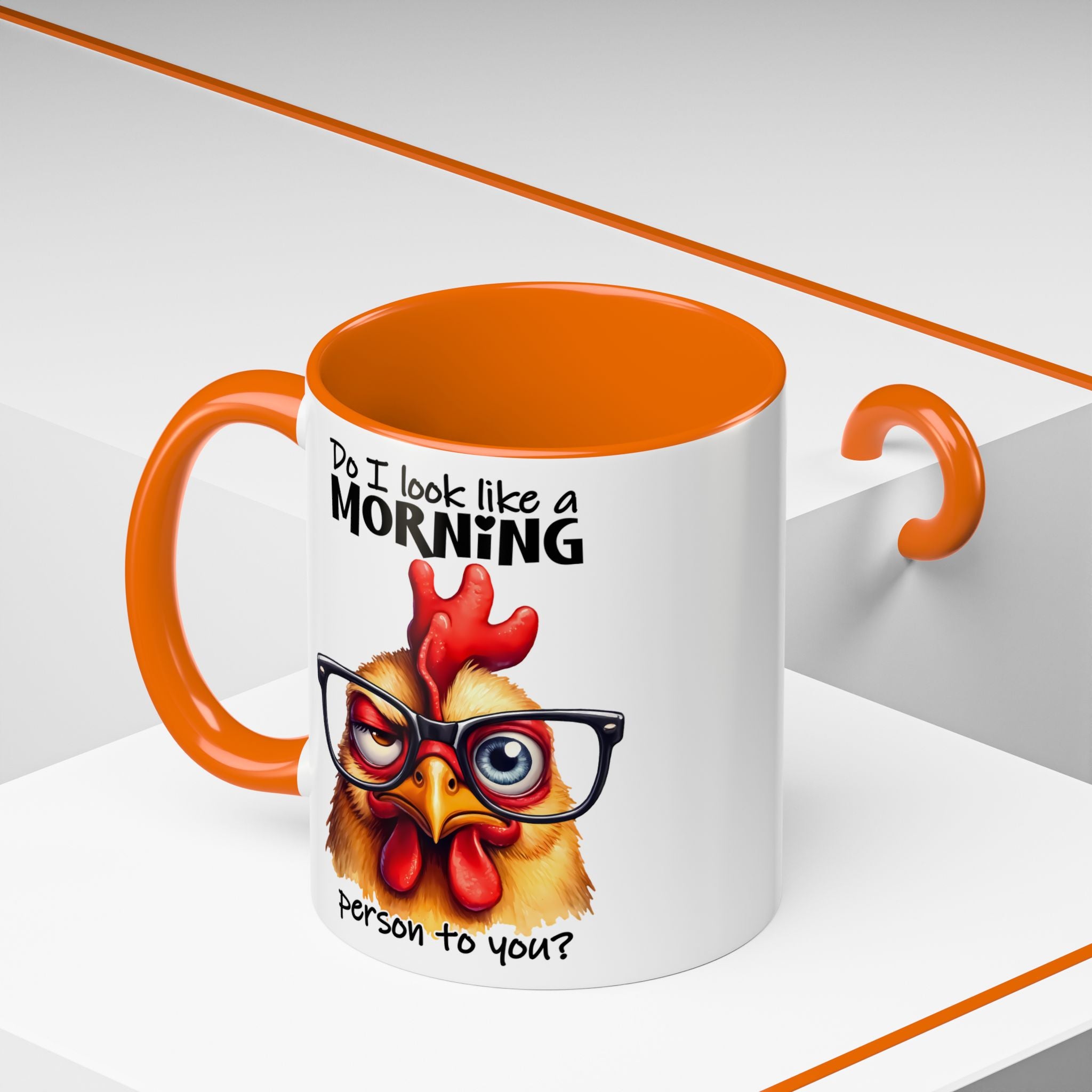 Do I Look Like a Morning Person? – Serious Chicken Mug
