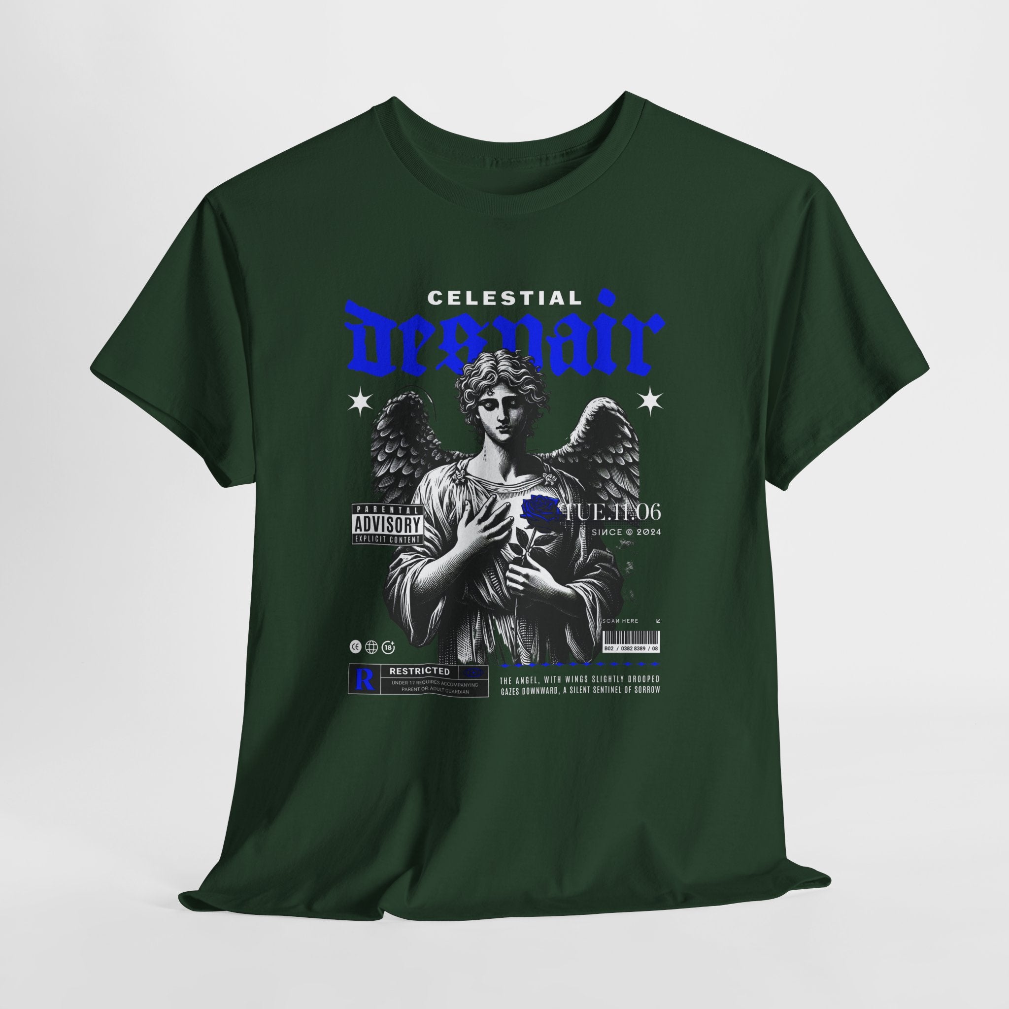 Celestial Despair Graphic T-Shirt Design