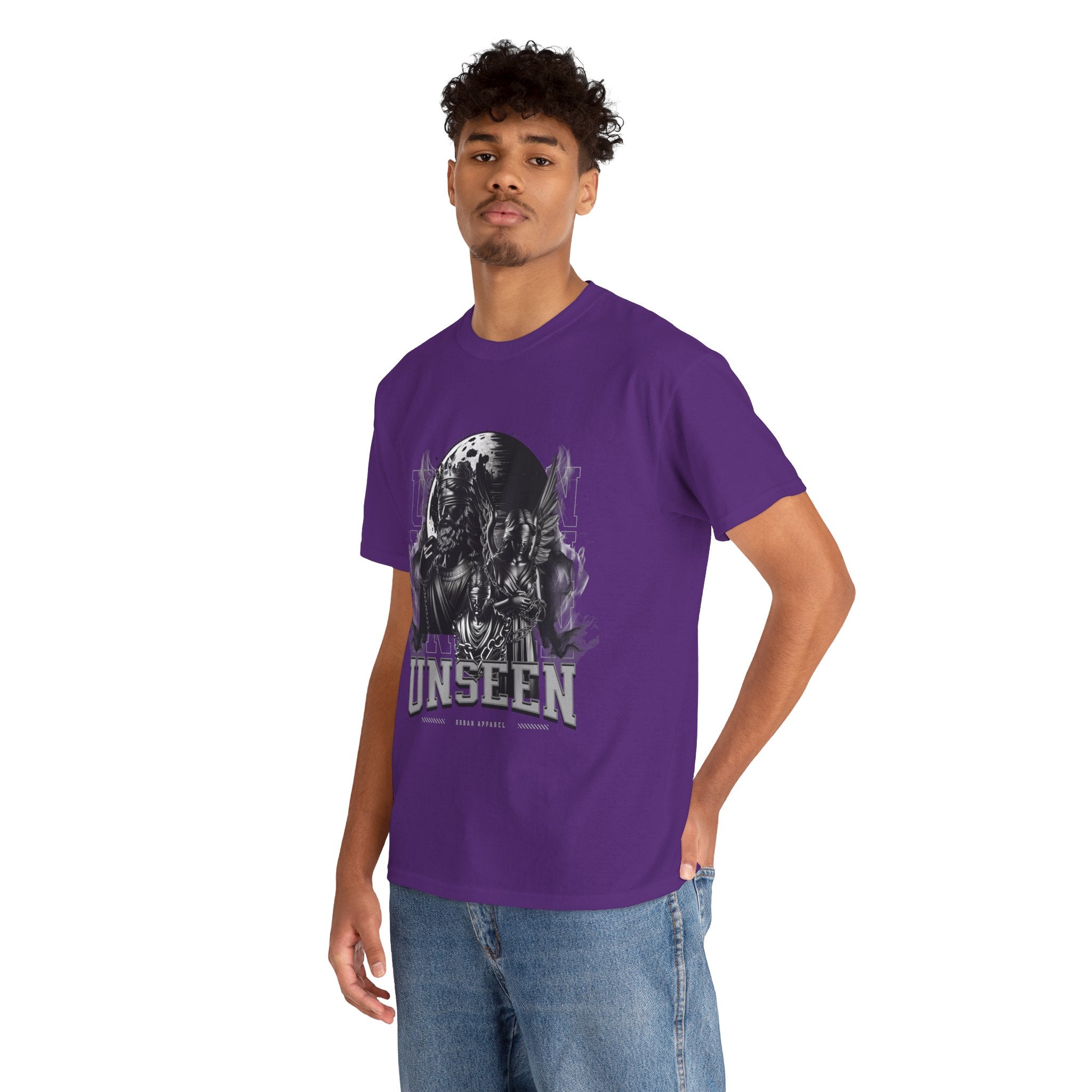 "Unseen" Blindfolded Figures with Chains - Dark Urban Apparel Digital Art