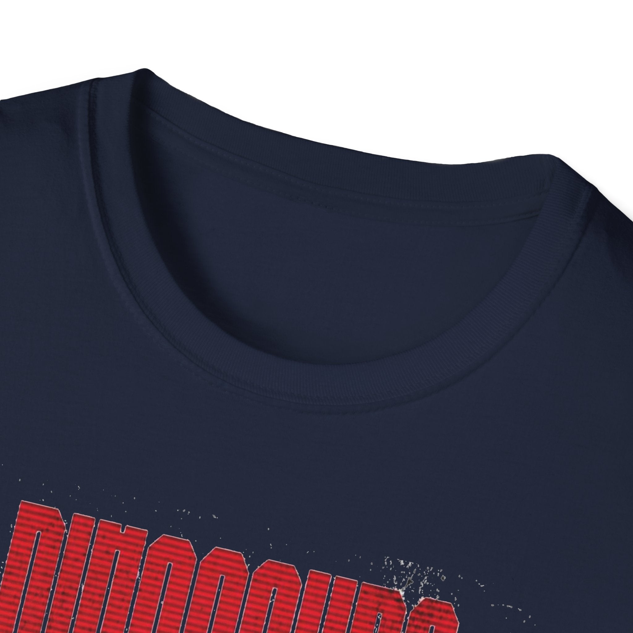 T-Rex Loading – Red Mechanical Dino Tee