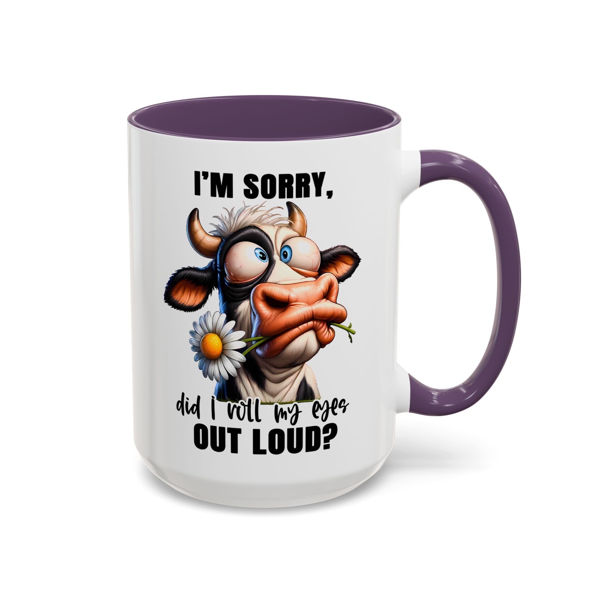 Sassy Cow Eye-Roll Mug