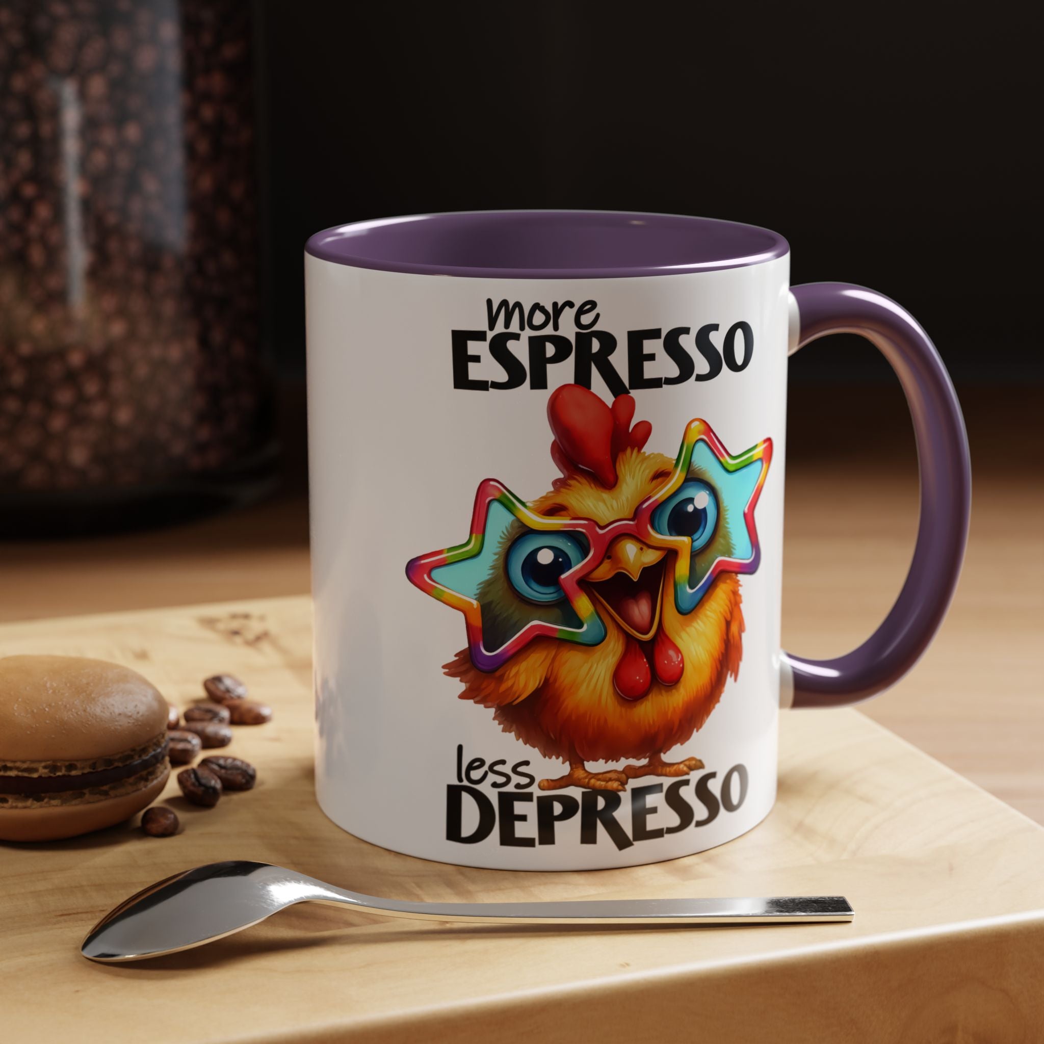 More Espresso, Less Depresso – Mood-Boosting Mug