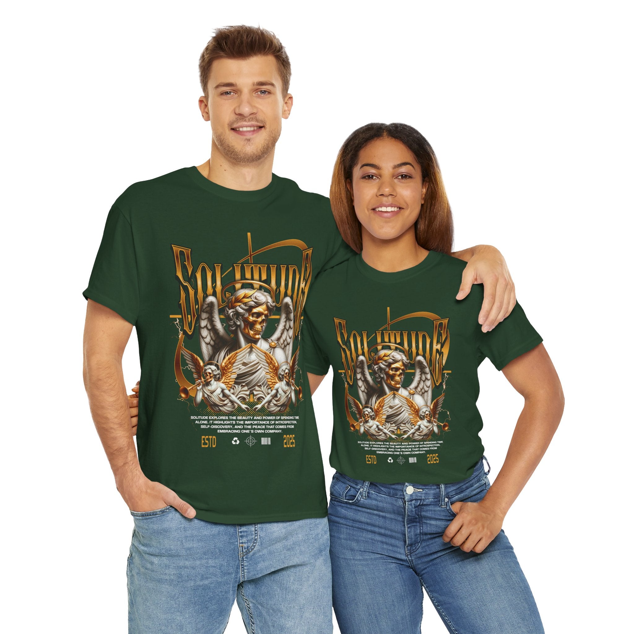 "Wings of Sin" - Gothic T-Shirt Design