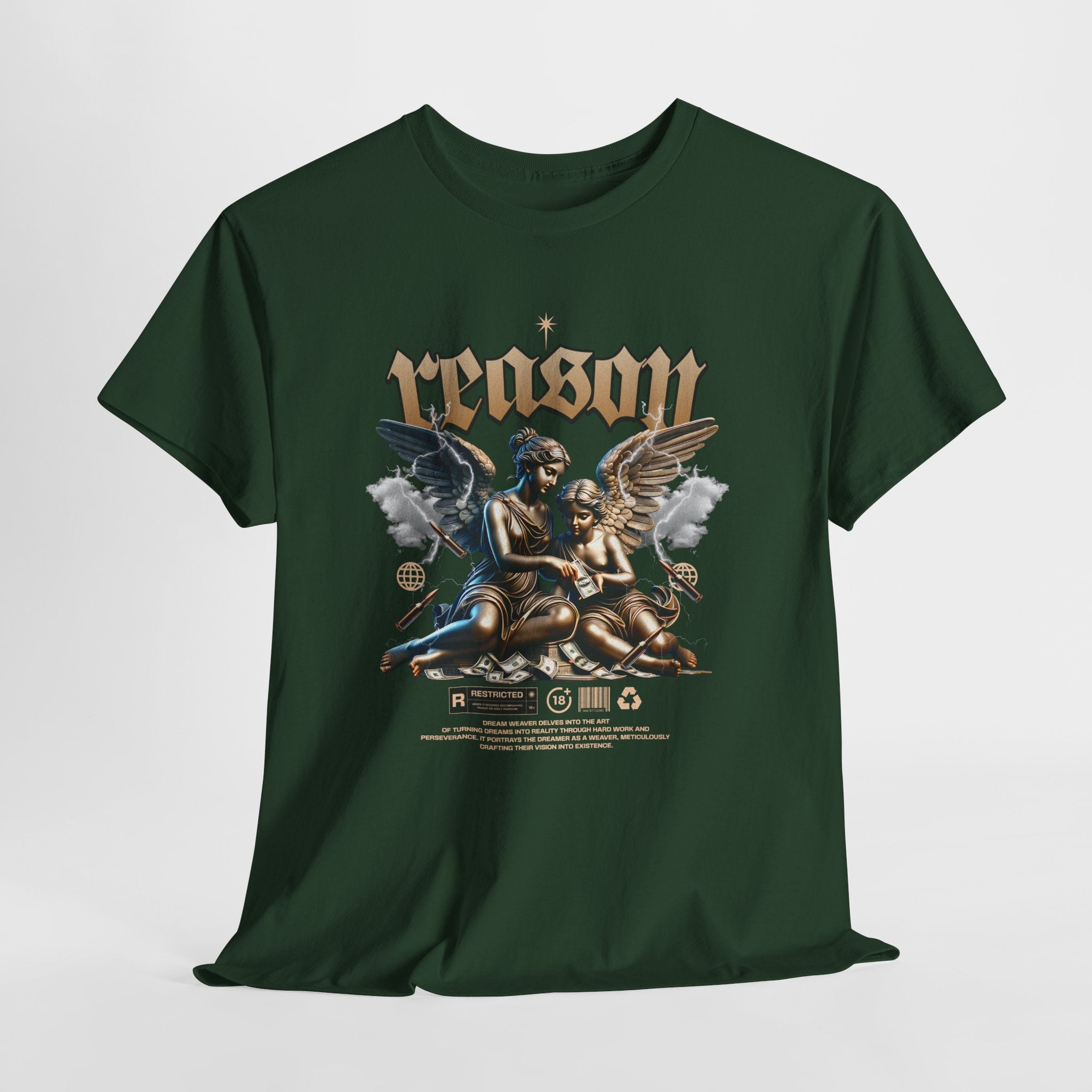"Reason & Armor" - A Collection of Rebellious Angelic Streetwear Designs