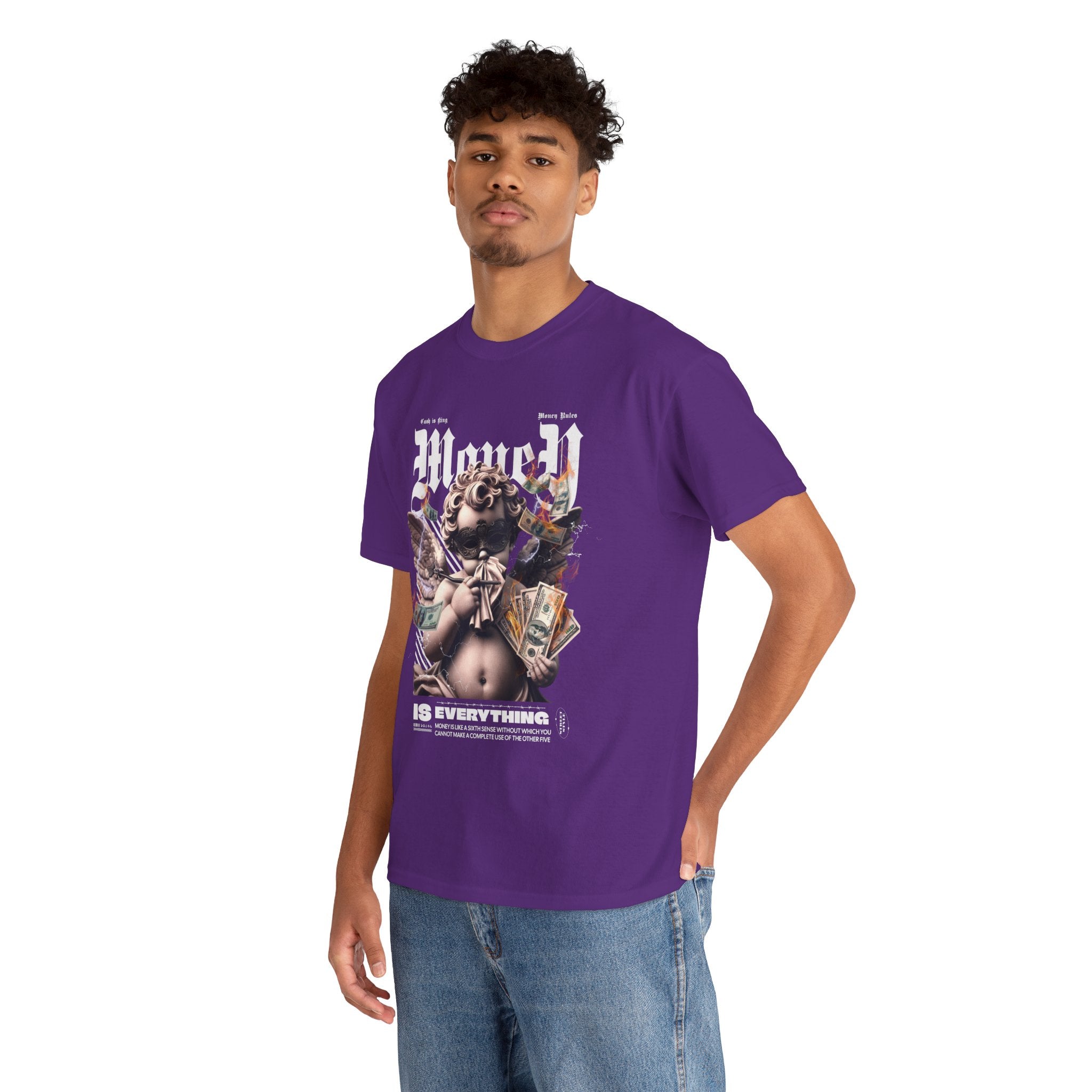 Money is Everything: Opulent Cherub Streetwear Design