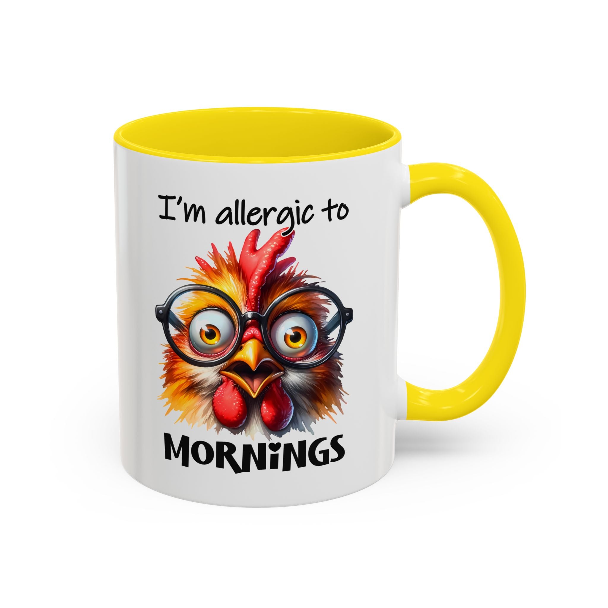 I’m Allergic to Mornings – Sleepy Humor Mug