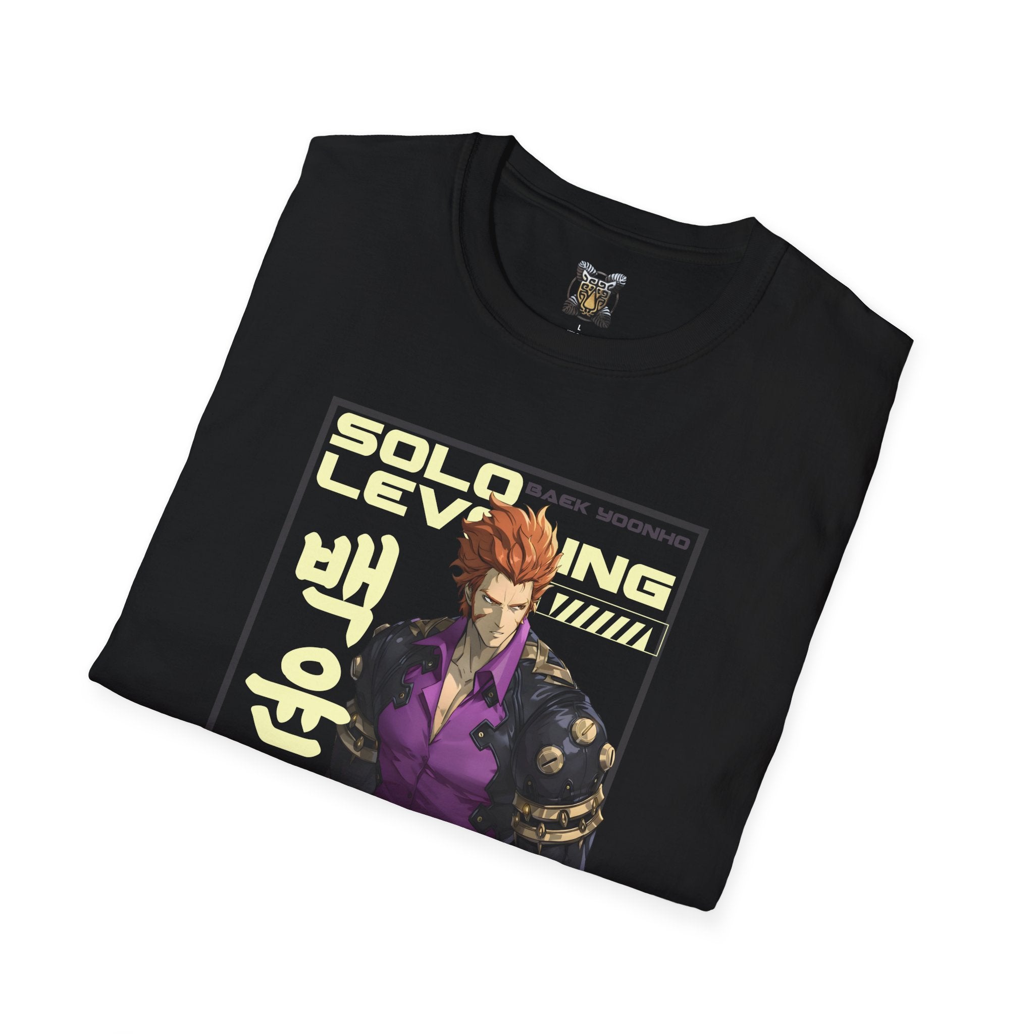 Solo Leveling T-Shirt – Baek Yoonho Anime Graphic Tee for Fans of Manhwa