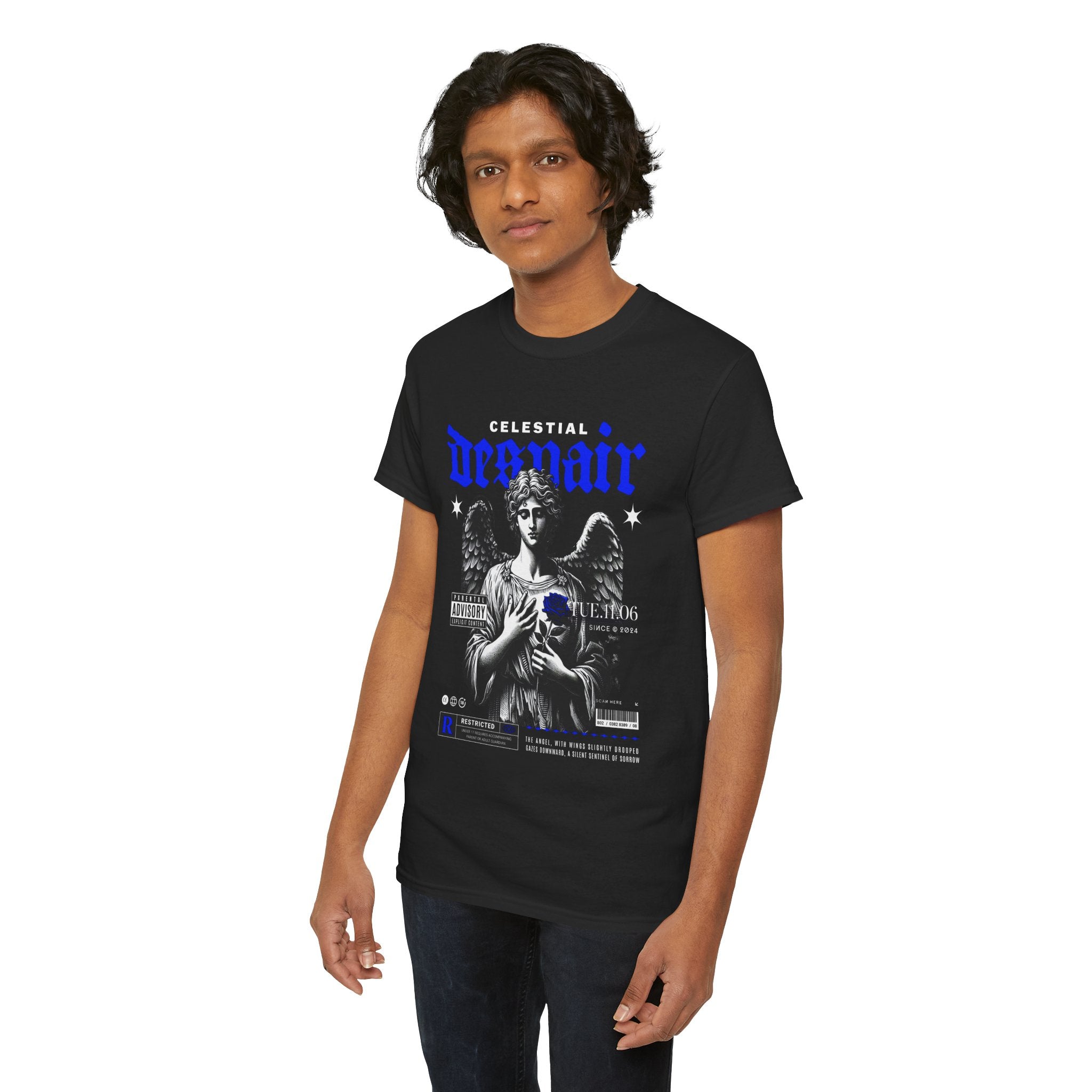 Celestial Despair Graphic T-Shirt Design
