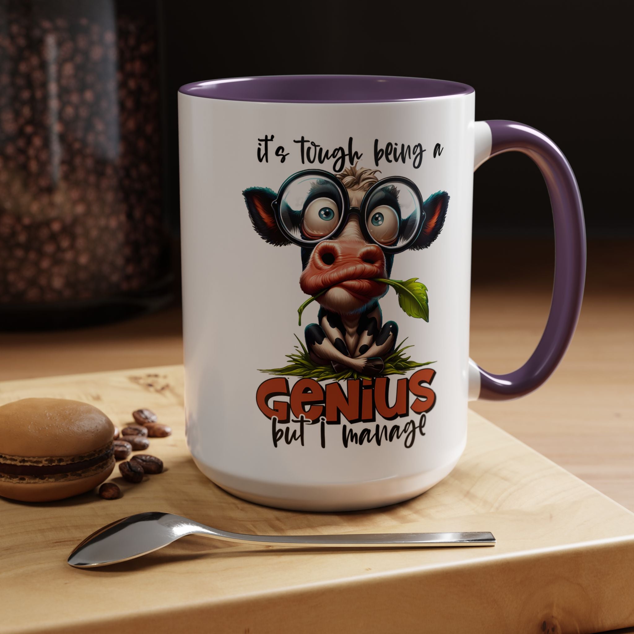 Moo-dest Genius Coffee Mug