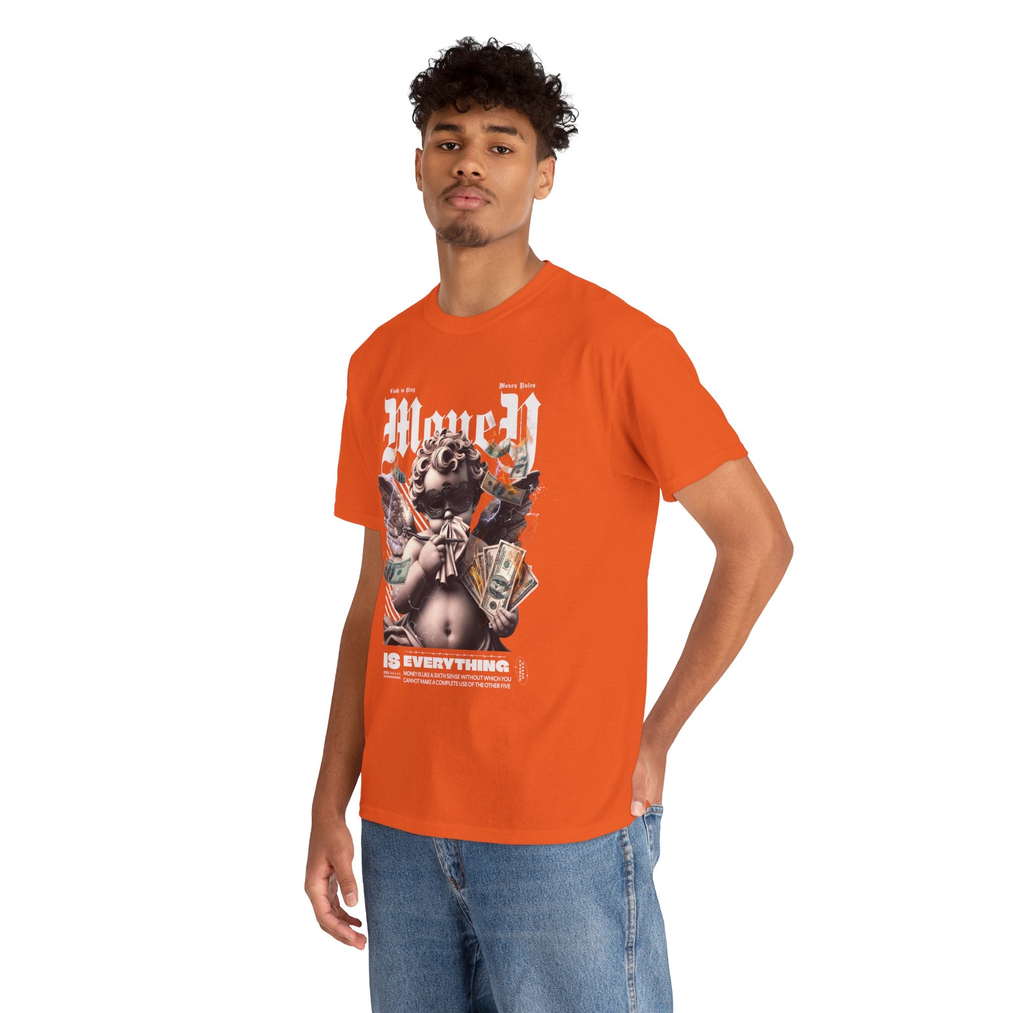 Money is Everything: Opulent Cherub Streetwear Design