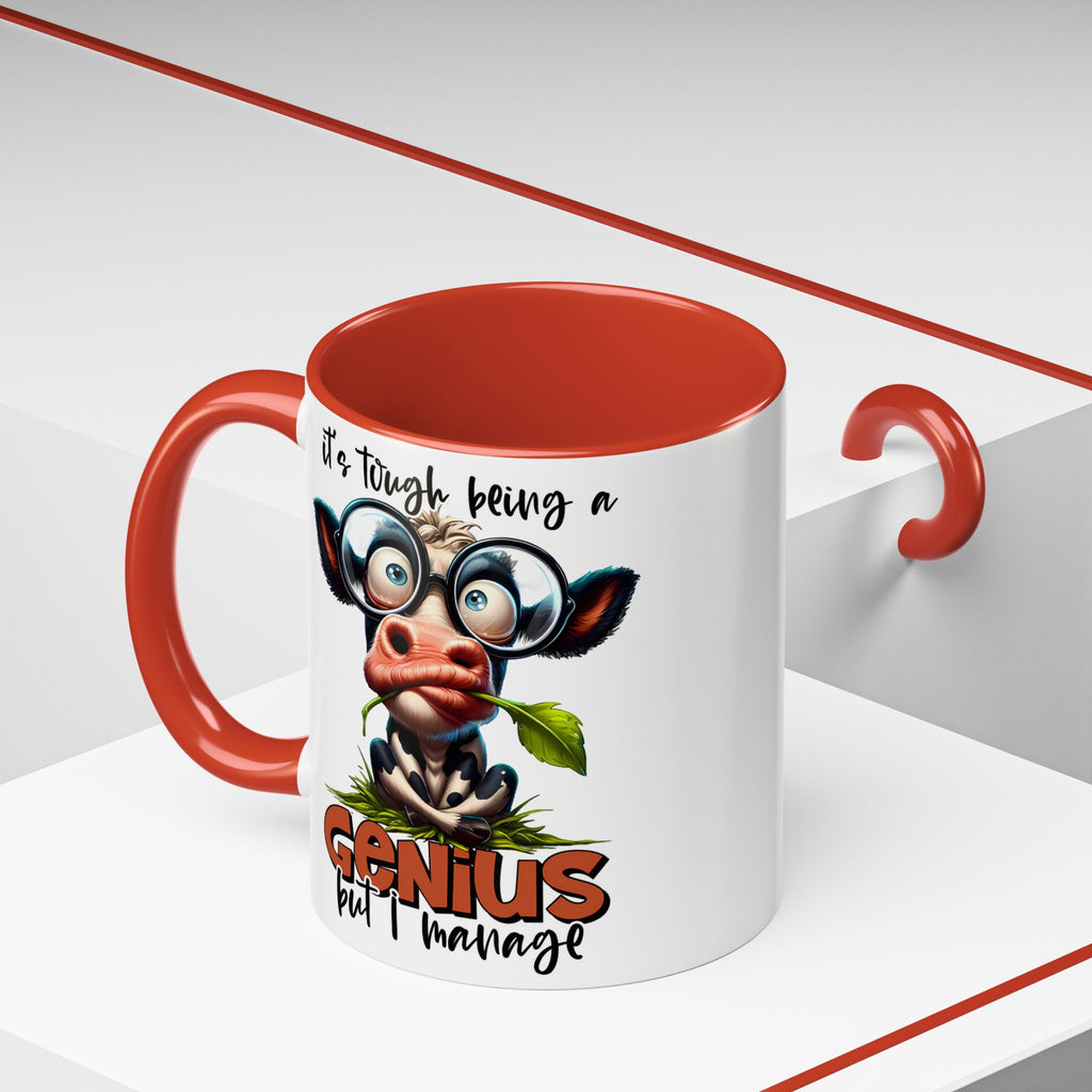 Moo-dest Genius Coffee Mug