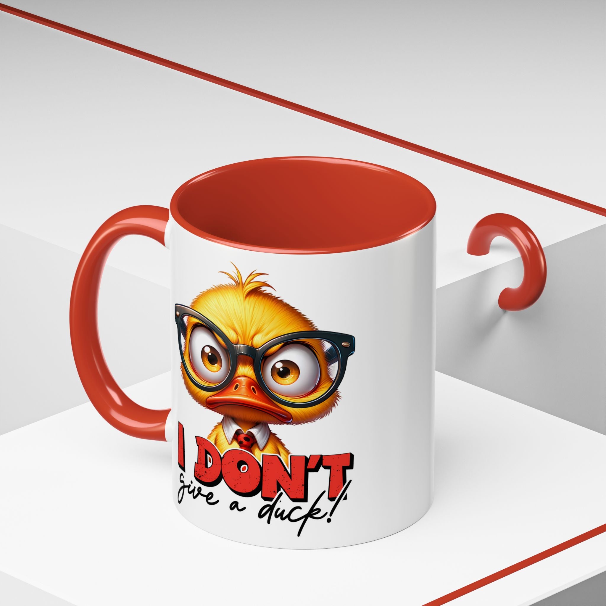 I Don’t Give a Duck – No-Nonsense Duckling Mug