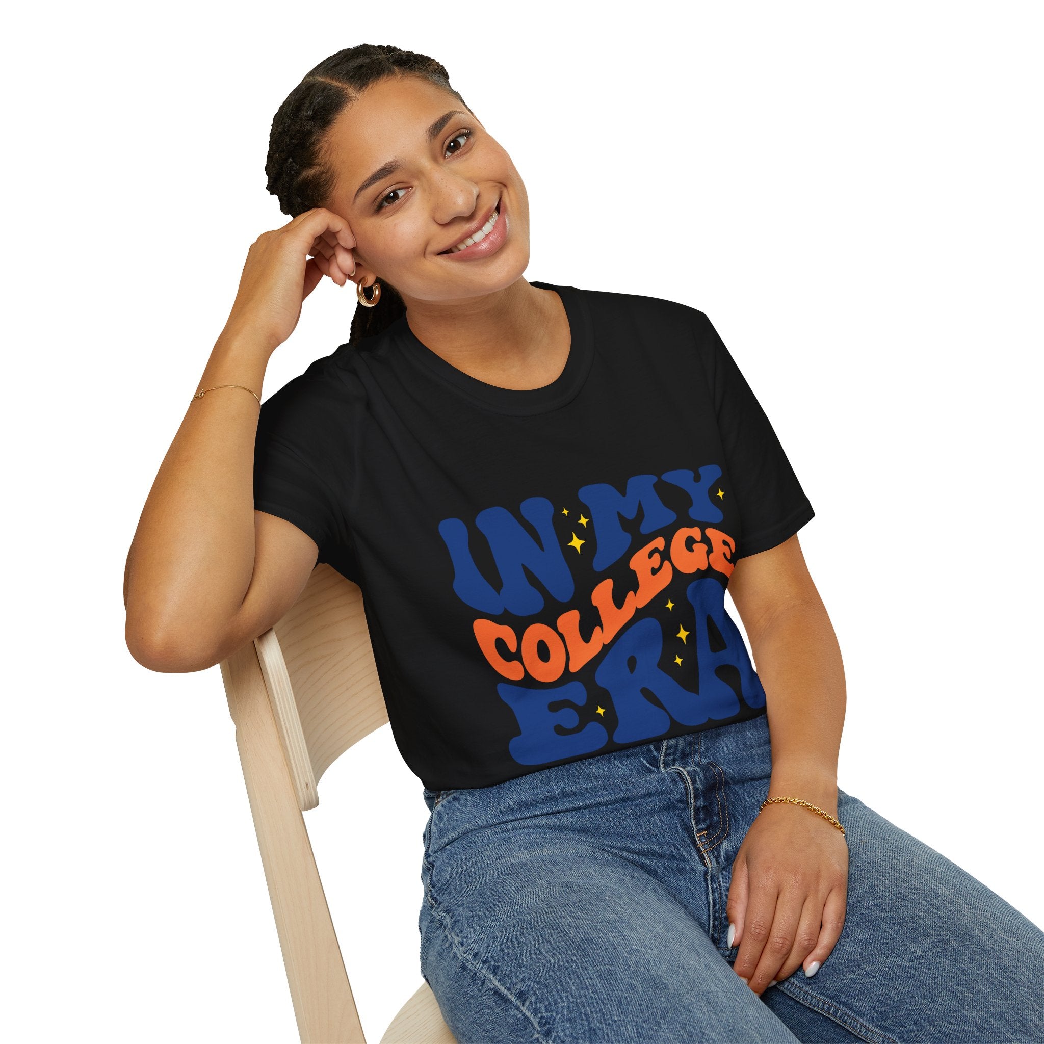 College Student T-Shirt – “In My College Era” Fun Campus Life Tee for Students, Grads, and School Spirit
