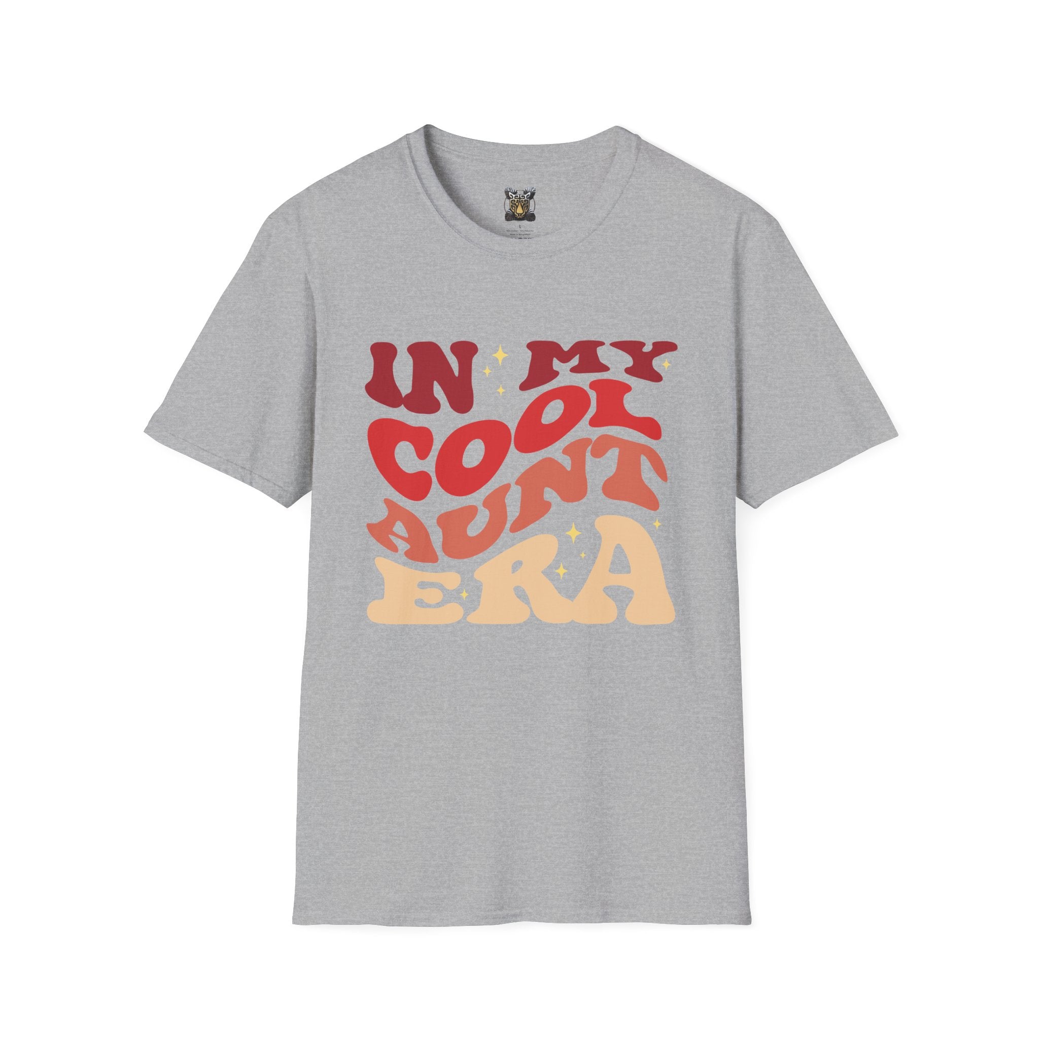 Cool Aunt T-Shirt – “In My Cool Aunt Era” Fun Auntie Gift Tee for Birthdays, Family Gatherings, and Everyday Wear