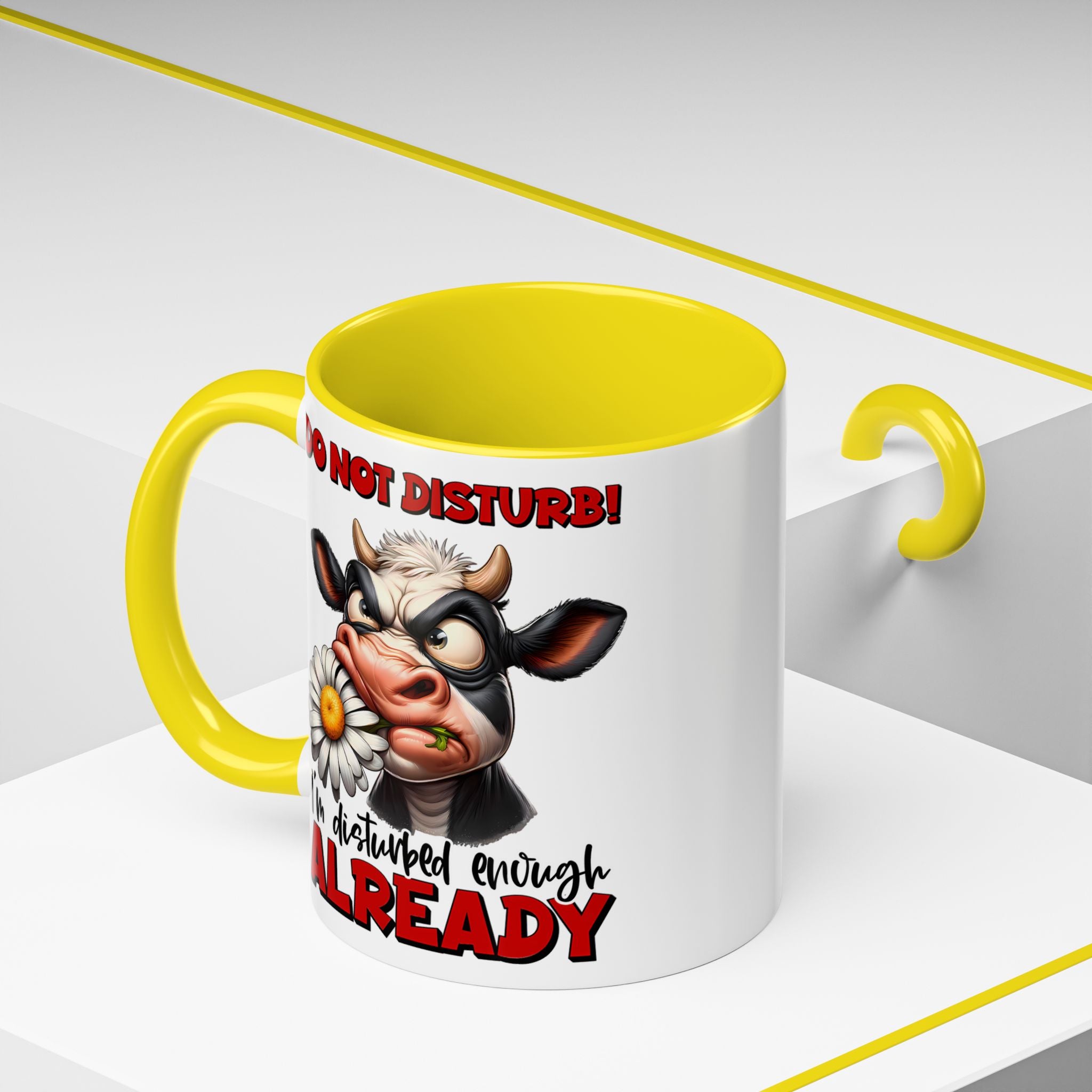 Disturbed & Caffeinated Coffee Mug