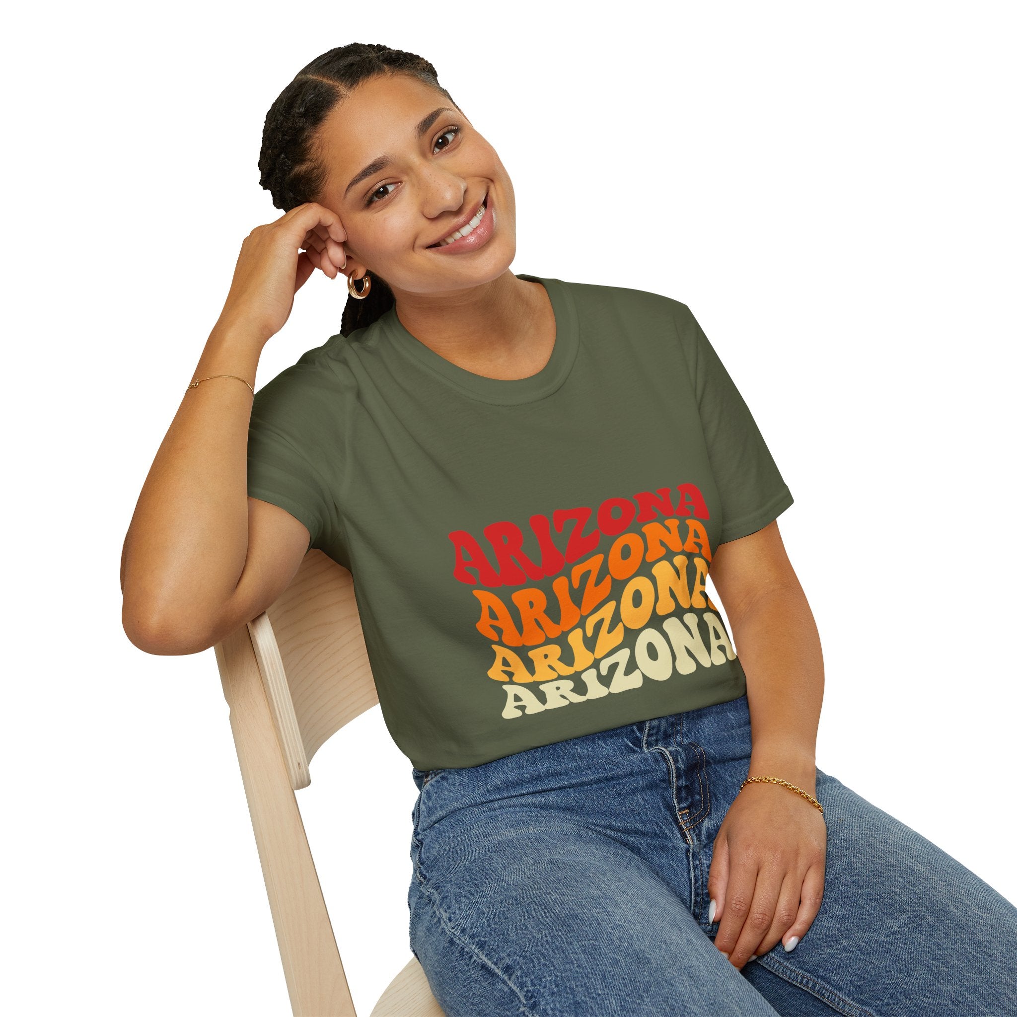Arizona T-Shirt – Retro Arizona Graphic Tee, Desert Vibes Shirt, Unisex Southwest Travel Apparel