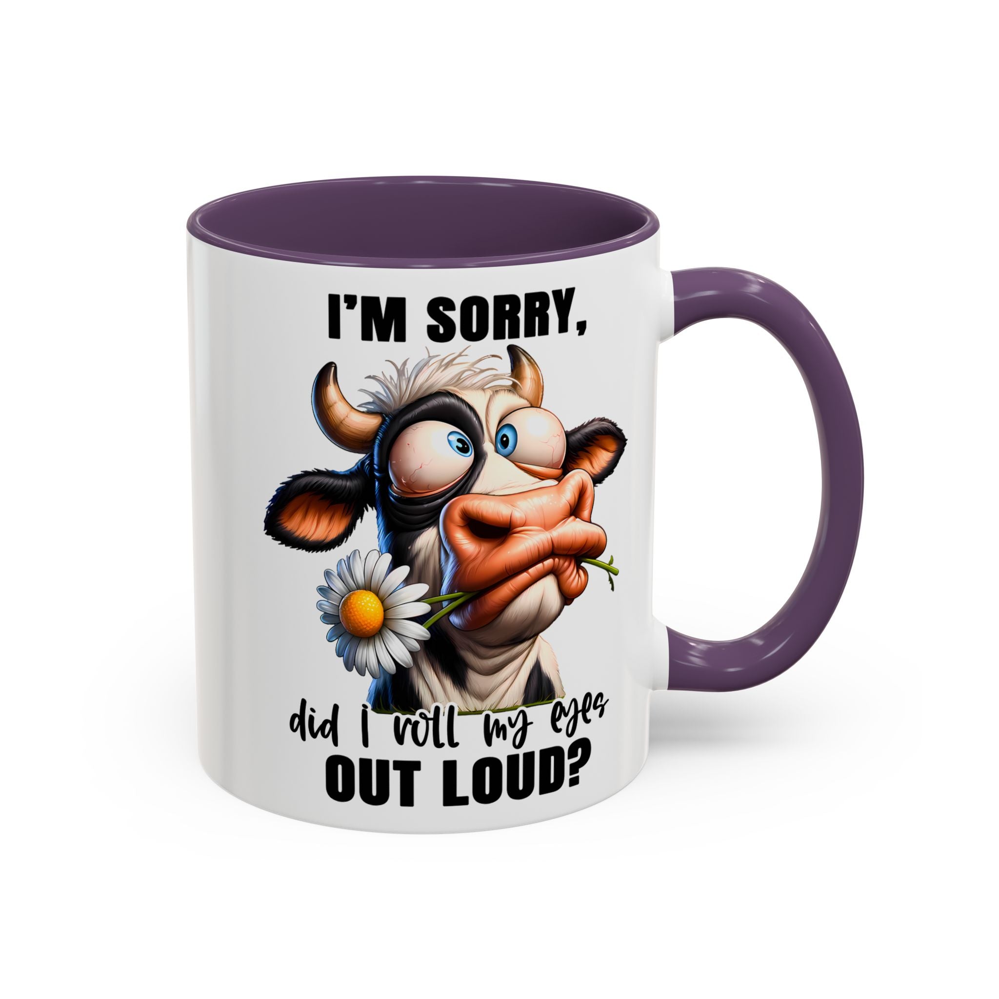 Sassy Cow Eye-Roll Mug