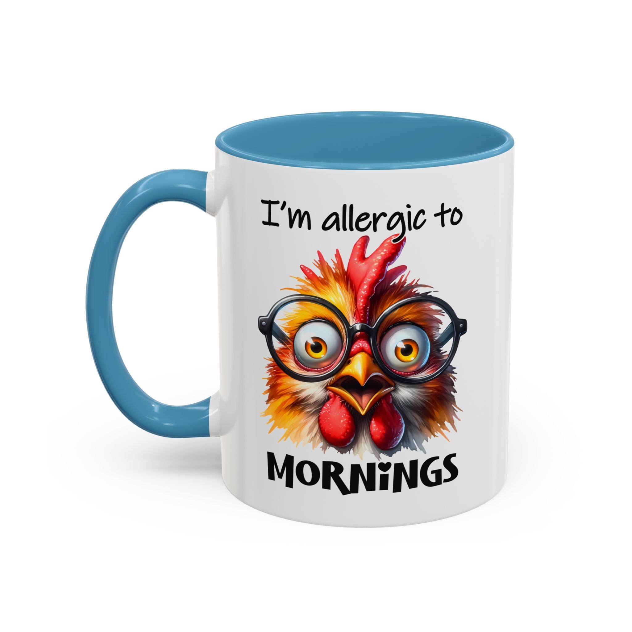 I’m Allergic to Mornings – Sleepy Humor Mug