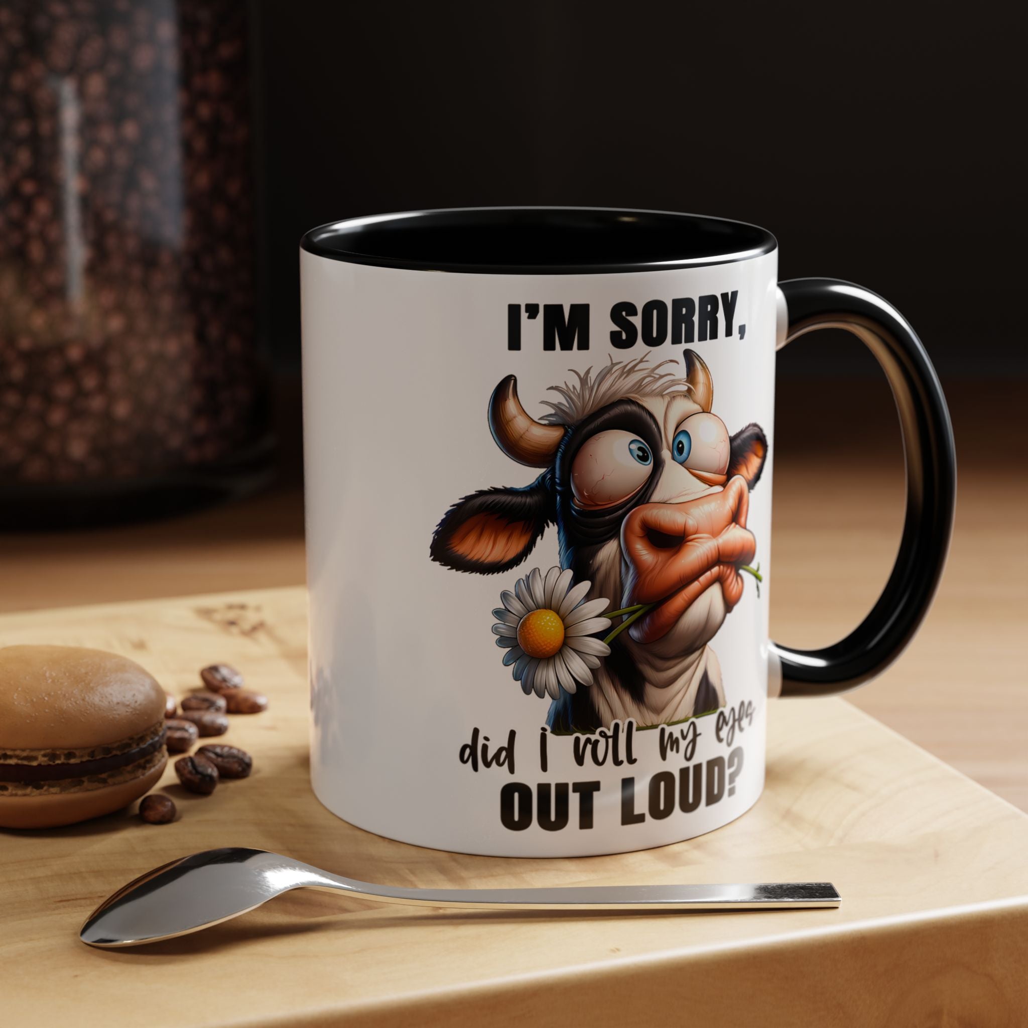 Sassy Cow Eye-Roll Mug