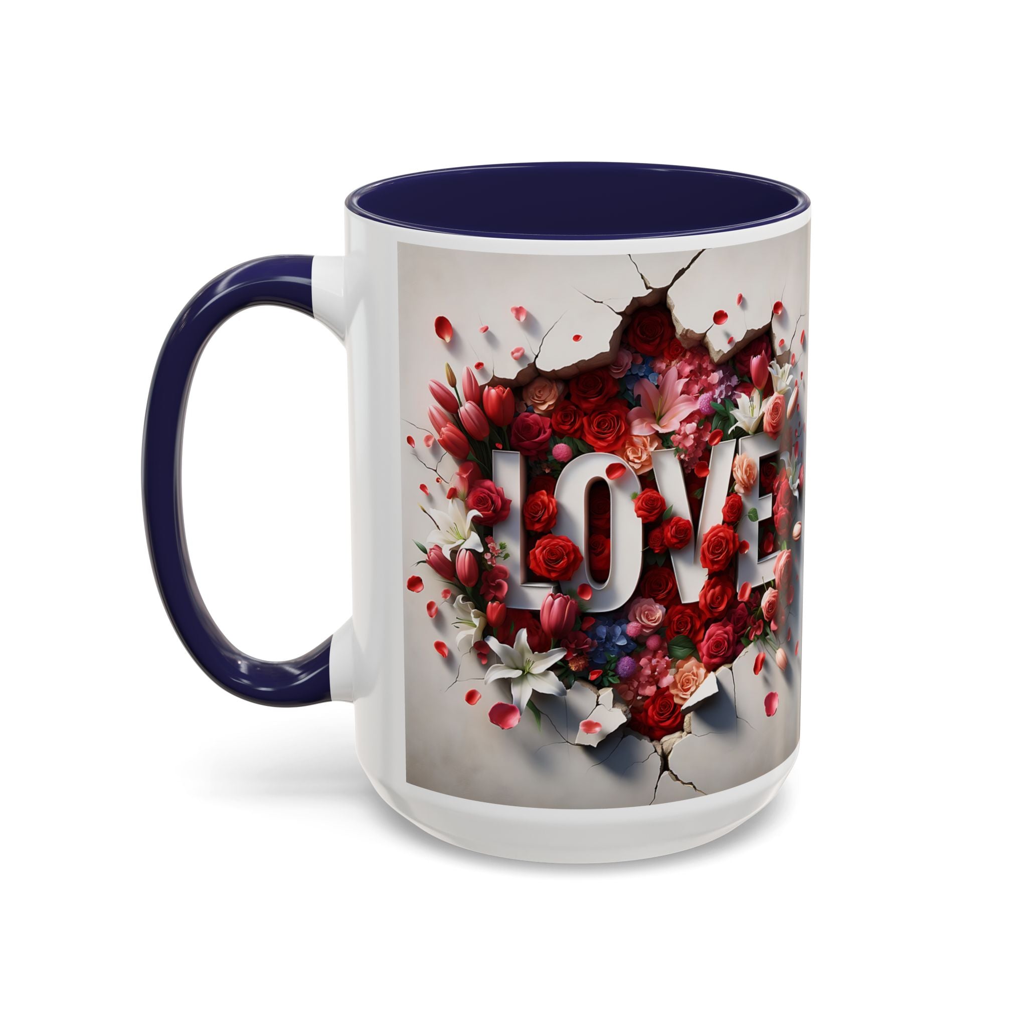 Love Mum Floral Coffee Mug