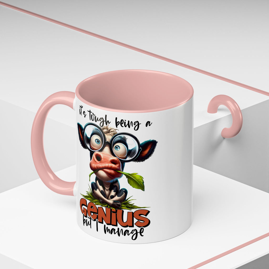 Moo-dest Genius Coffee Mug