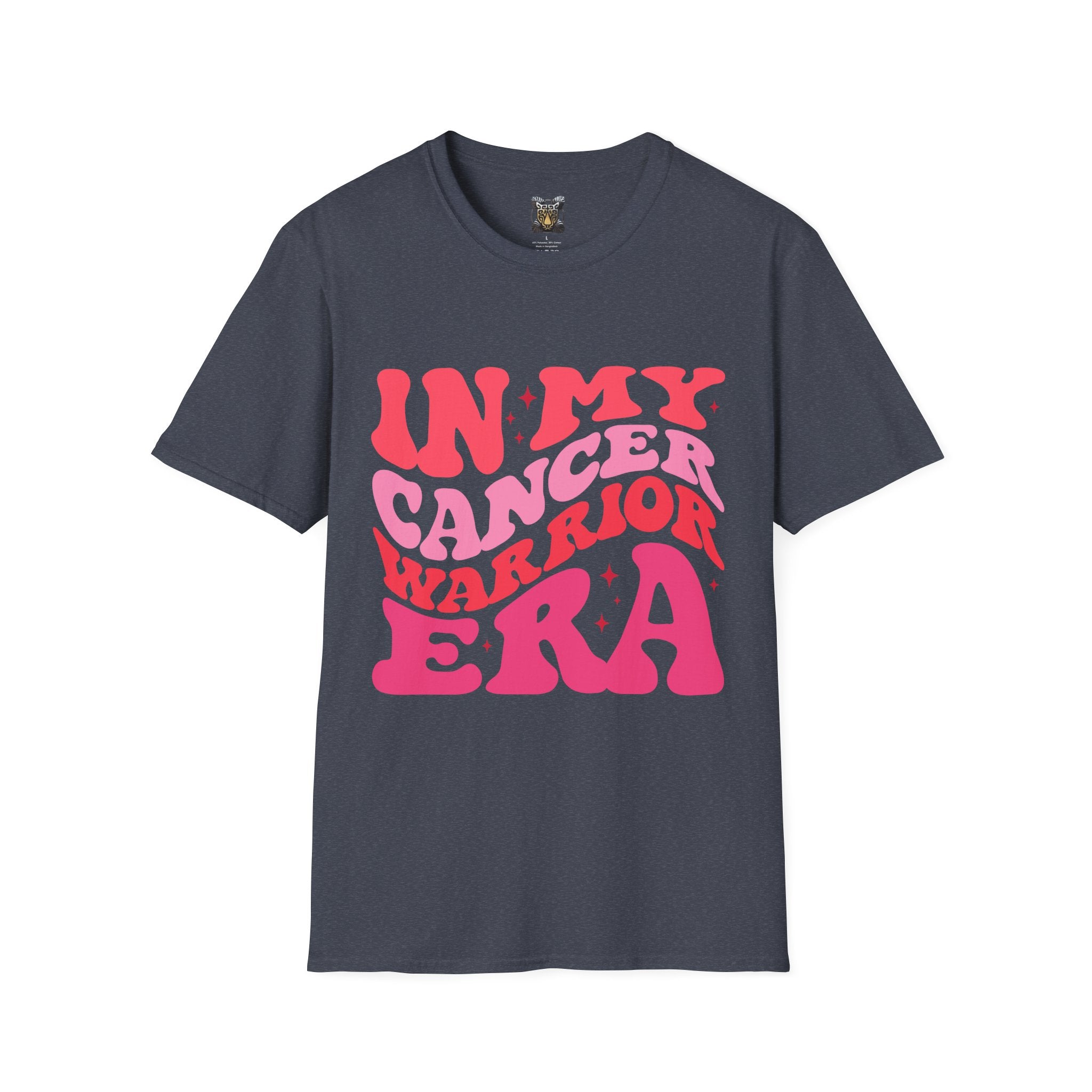 Inspirational T-Shirt – “In My Cancer Warrior Era” Support Tee for Cancer Survivors, Fighters, and Awareness Events