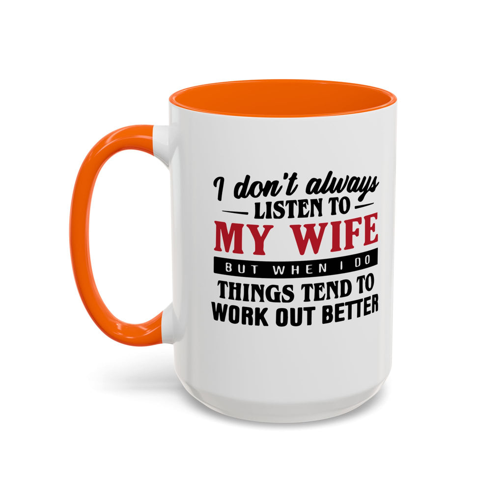 Funny Husband Coffee Mug – 11oz & 15oz Humor Quote, Colorful Interior