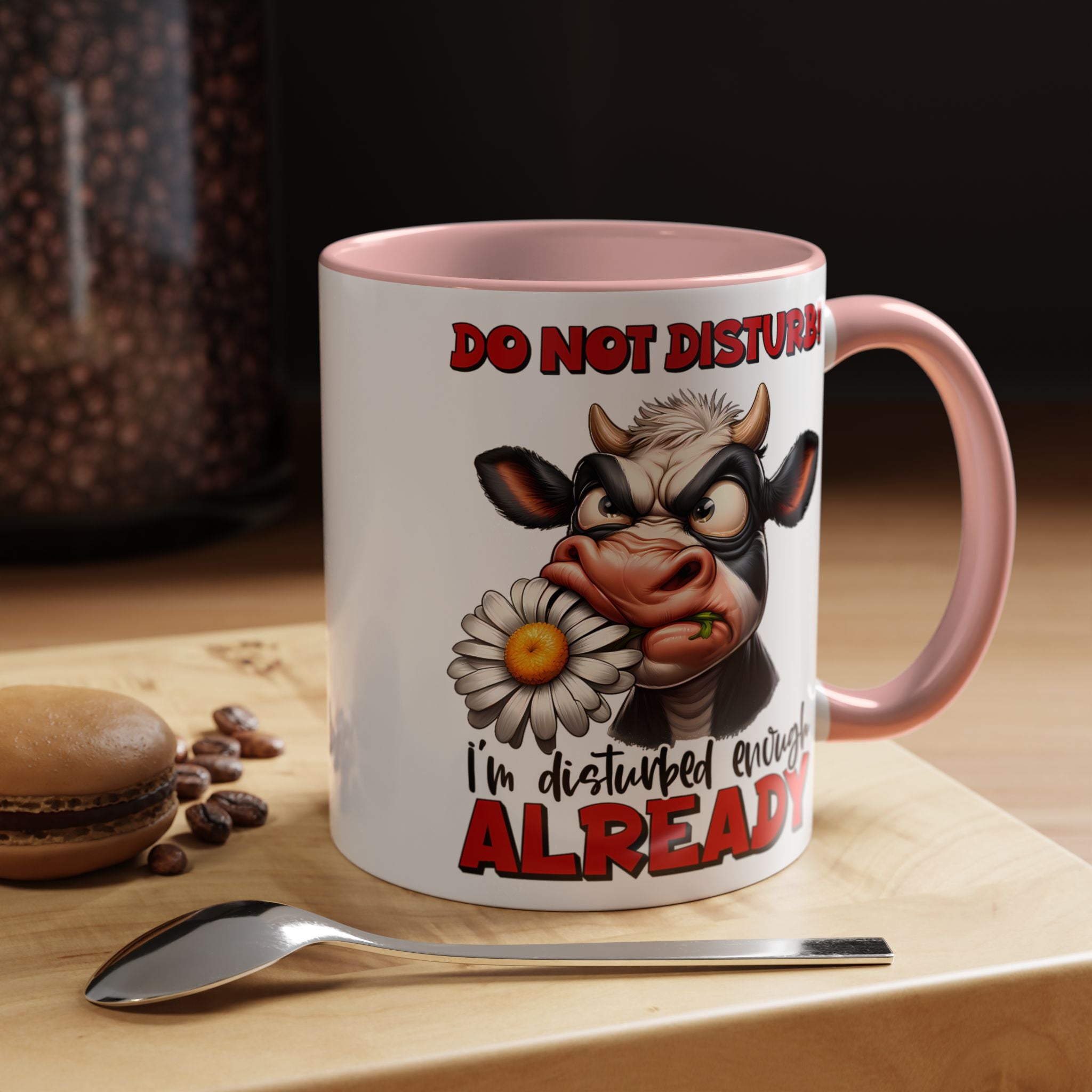 Disturbed & Caffeinated Coffee Mug