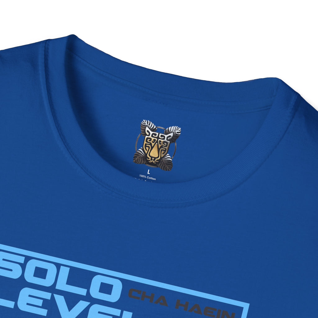 Solo Leveling Cha Hae-In Anime T-Shirt – Black Graphic Tee for Fans