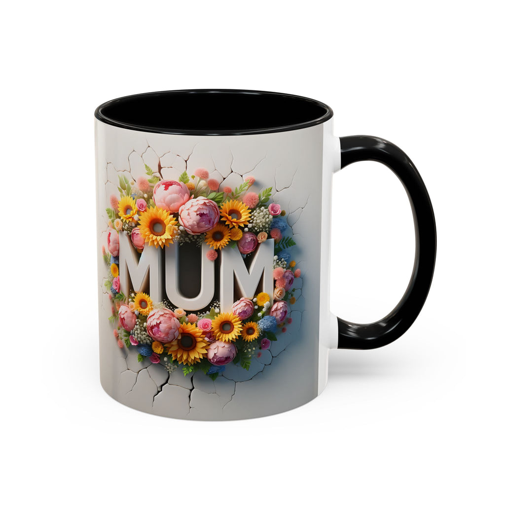 Love Mum Floral Coffee Mug