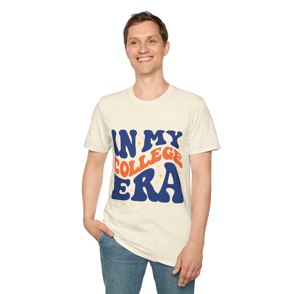 College Student T-Shirt – “In My College Era” Fun Campus Life Tee for Students, Grads, and School Spirit