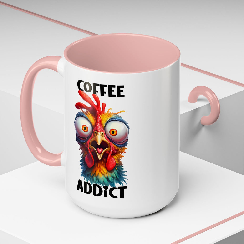 Coffee Addict – Perplexed Chicken Mug