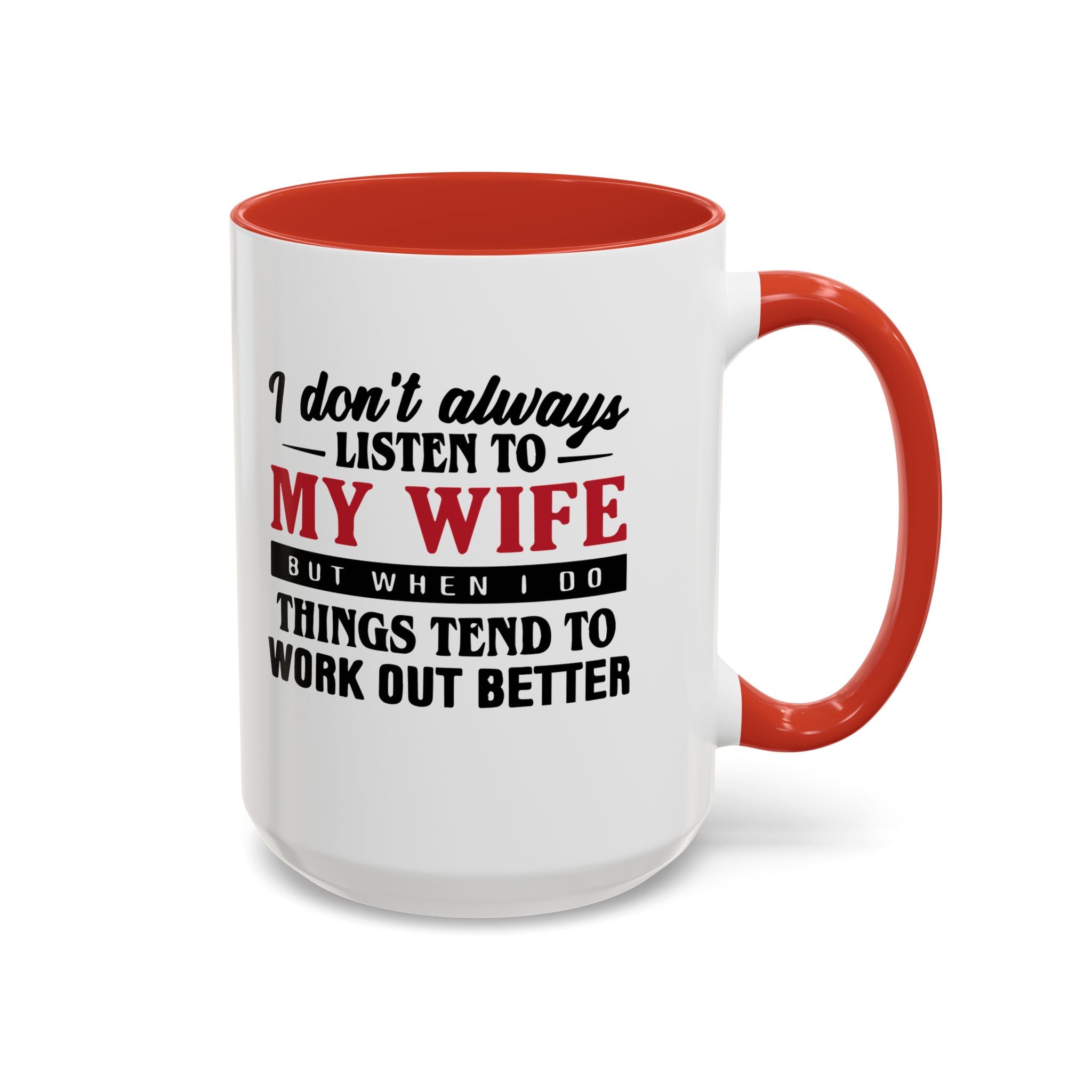 Funny Husband Coffee Mug – 11oz & 15oz Humor Quote, Colorful Interior