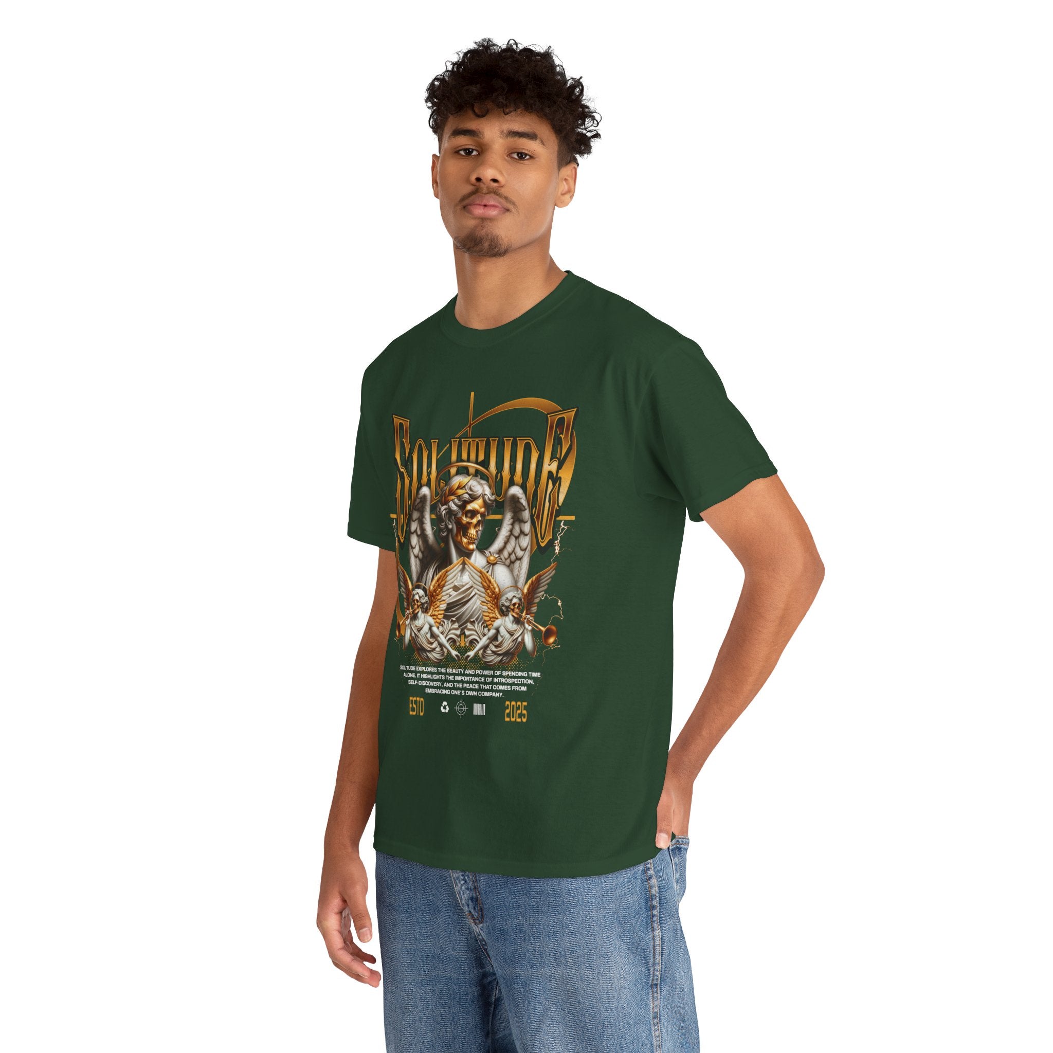 "Wings of Sin" - Gothic T-Shirt Design