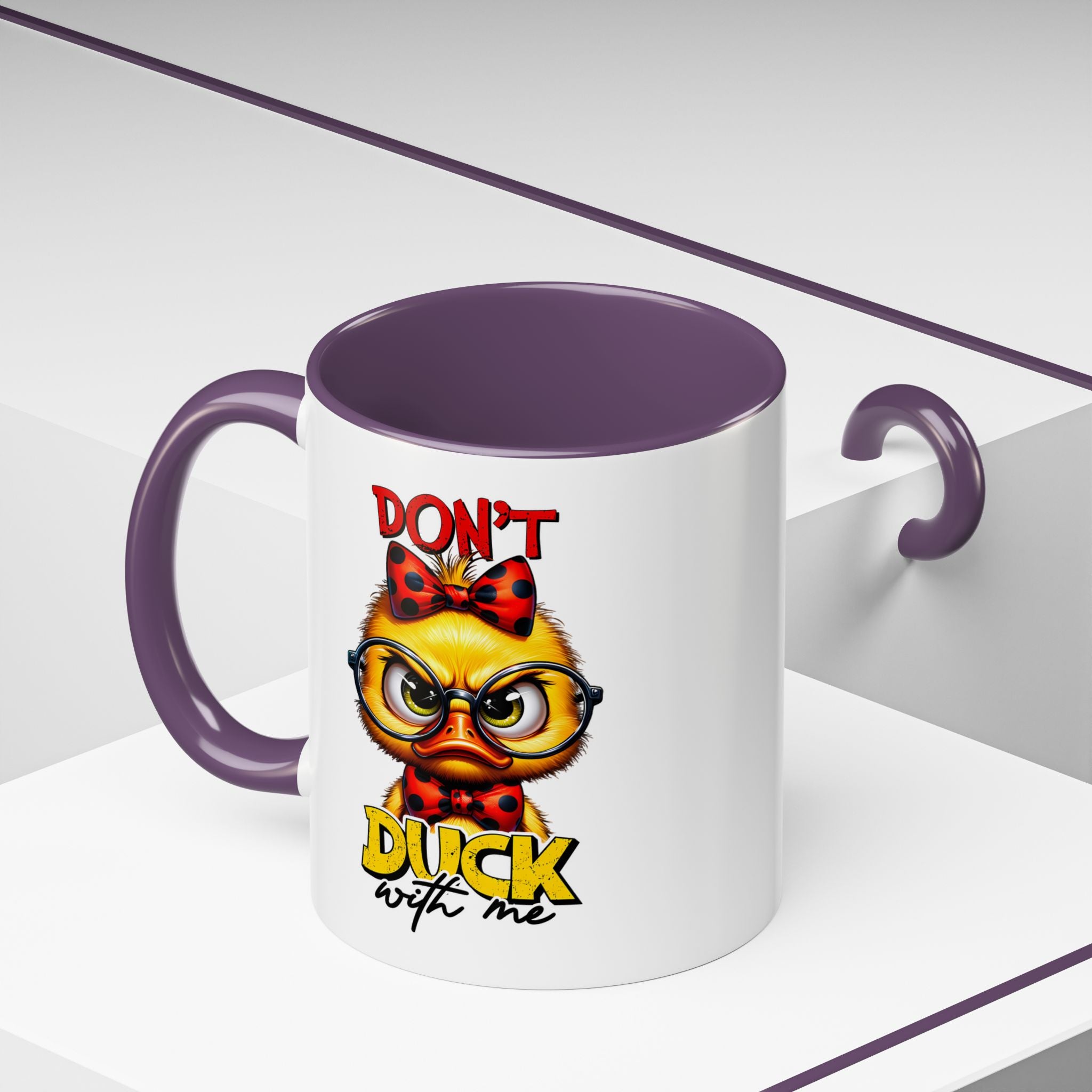 Don’t Duck With Me – Sassy Duckling Mug