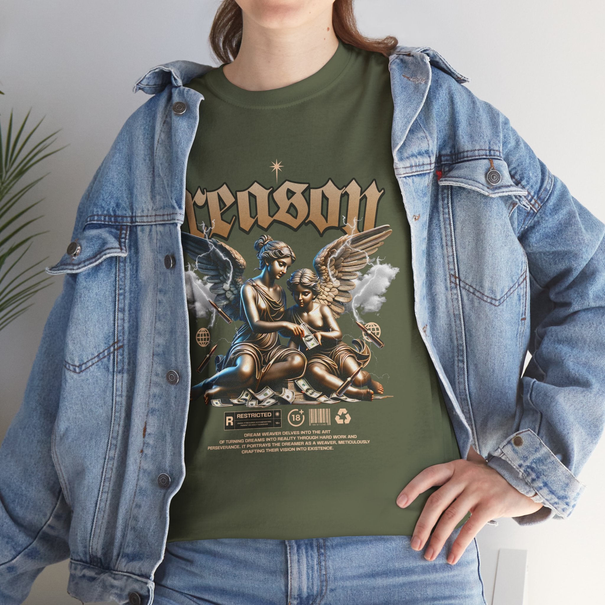 "Reason & Armor" - A Collection of Rebellious Angelic Streetwear Designs
