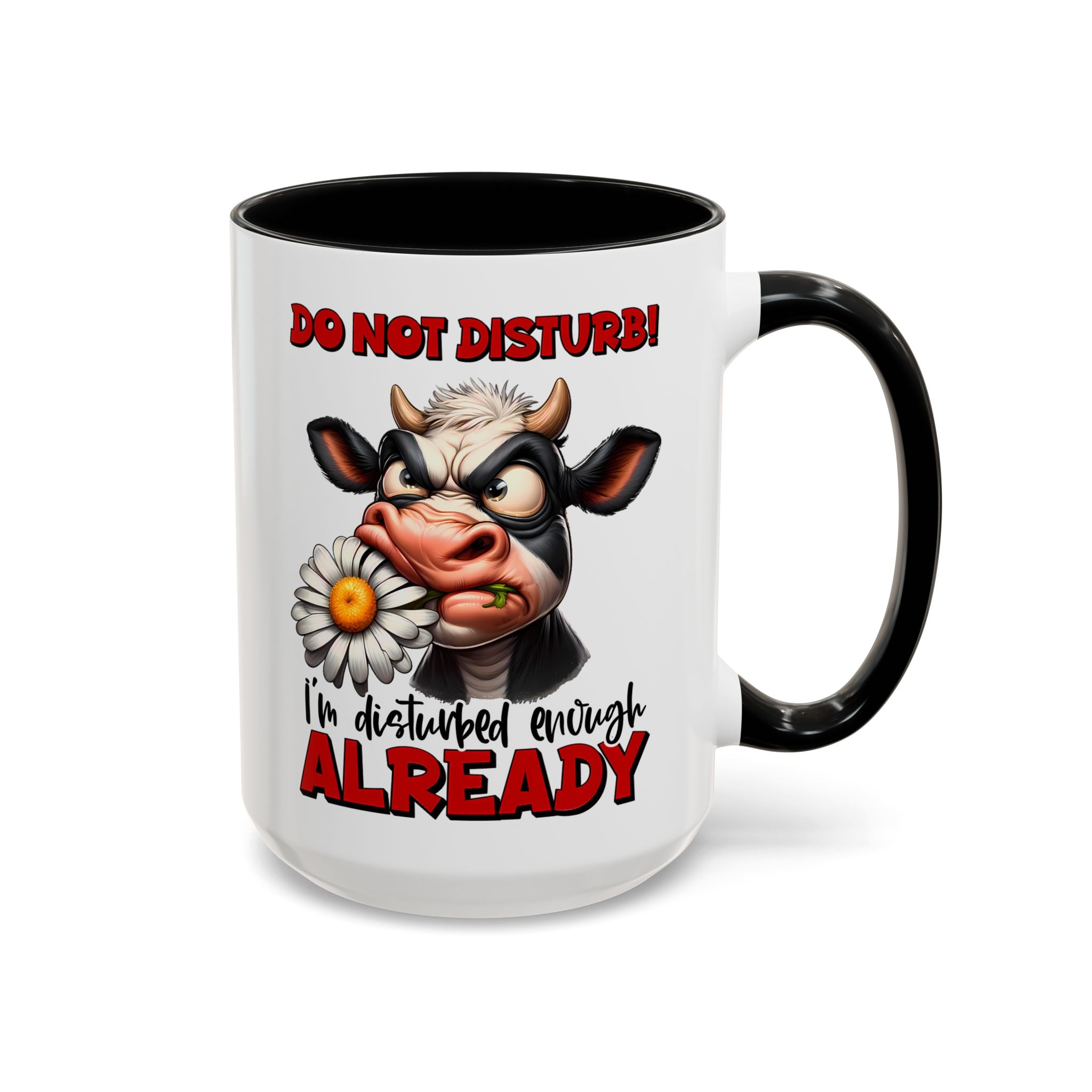 Disturbed & Caffeinated Coffee Mug