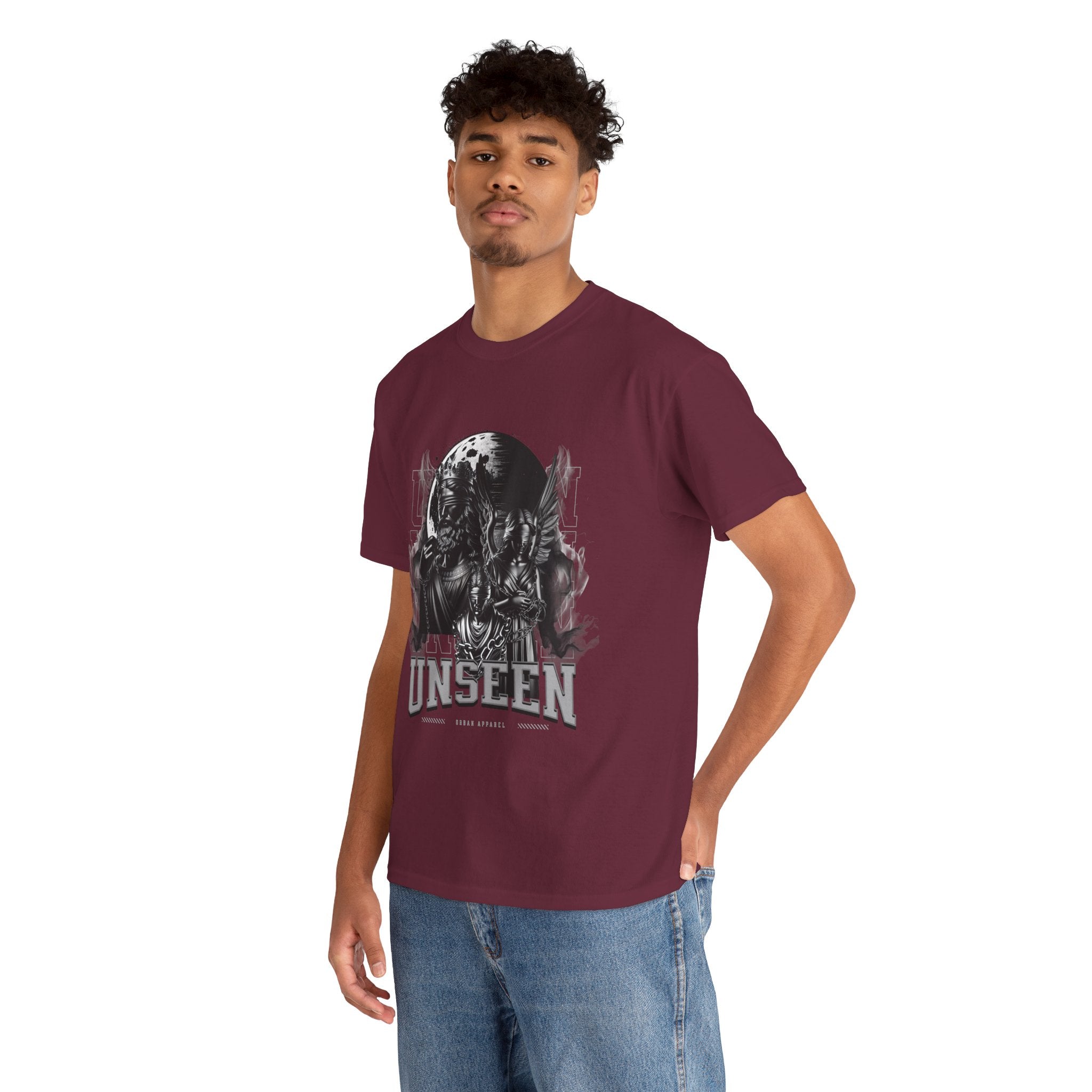 "Unseen" Blindfolded Figures with Chains - Dark Urban Apparel Digital Art