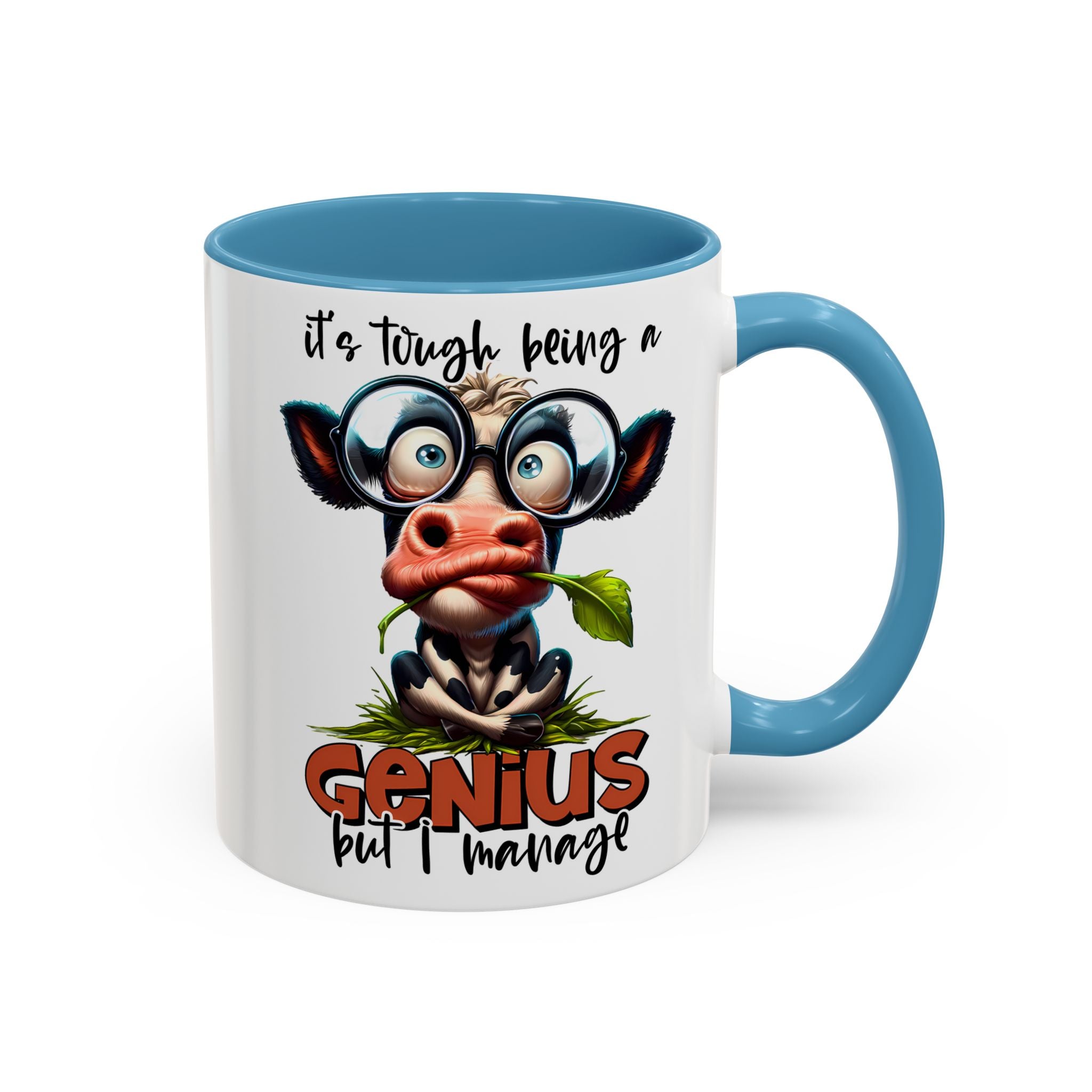 Moo-dest Genius Coffee Mug