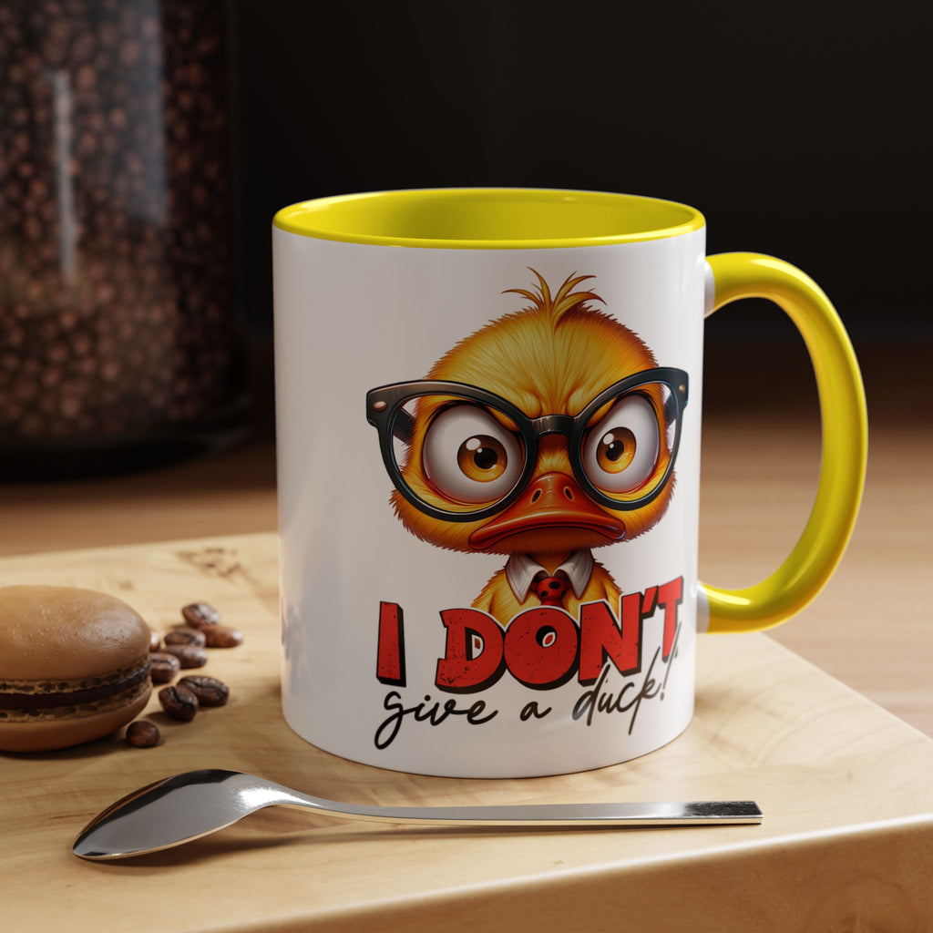 I Don’t Give a Duck – No-Nonsense Duckling Mug