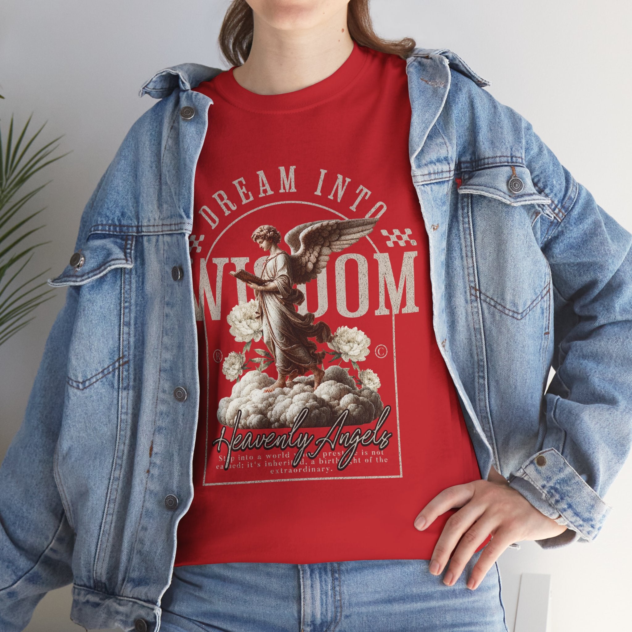 "Dream into Wisdom" - Heavenly Angels T-Shirt Design