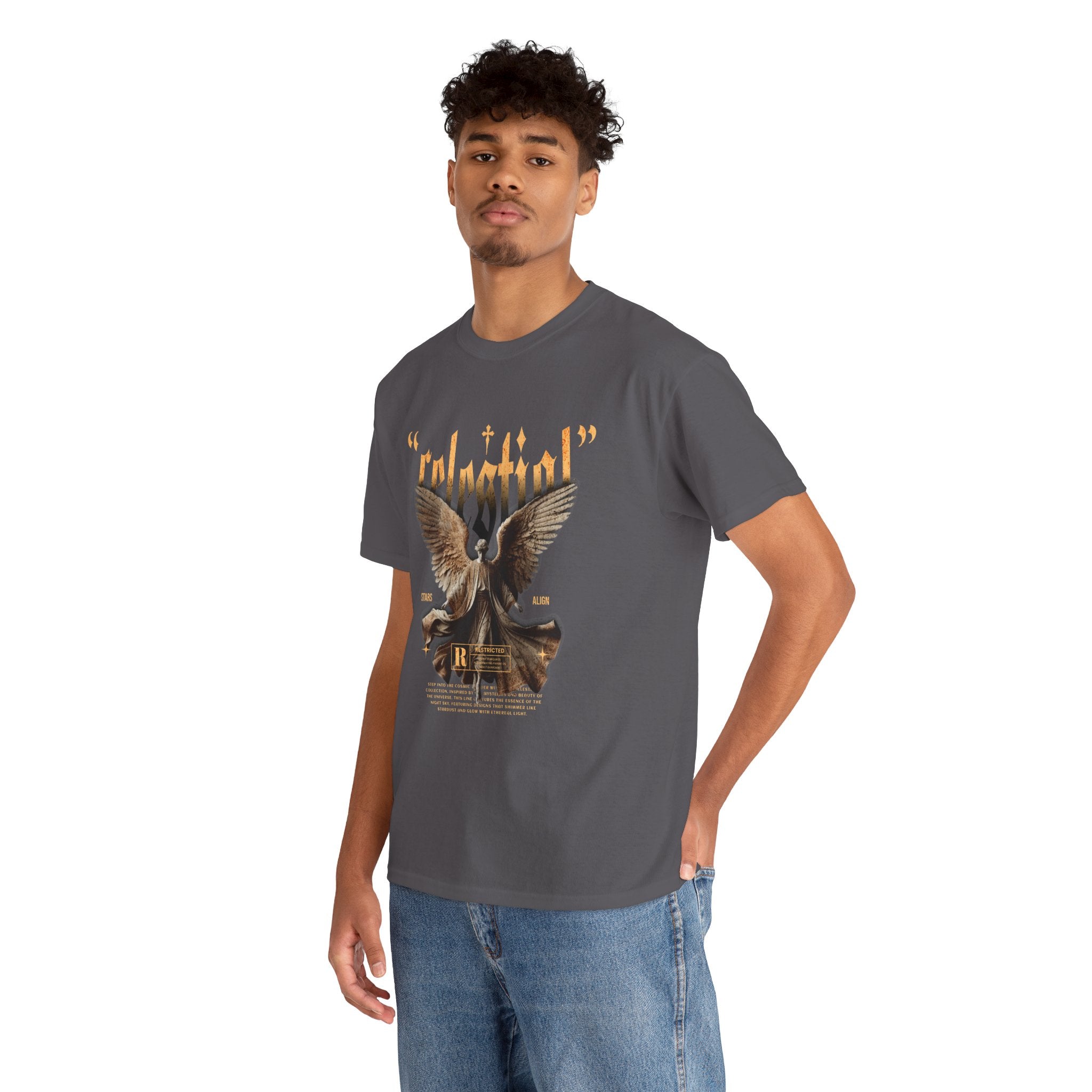 "Celestial Angel" - Divine Art & Streetwear Design