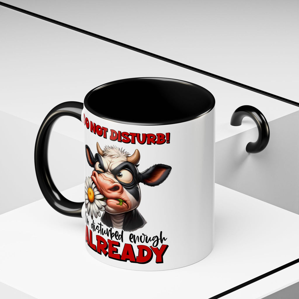Disturbed & Caffeinated Coffee Mug