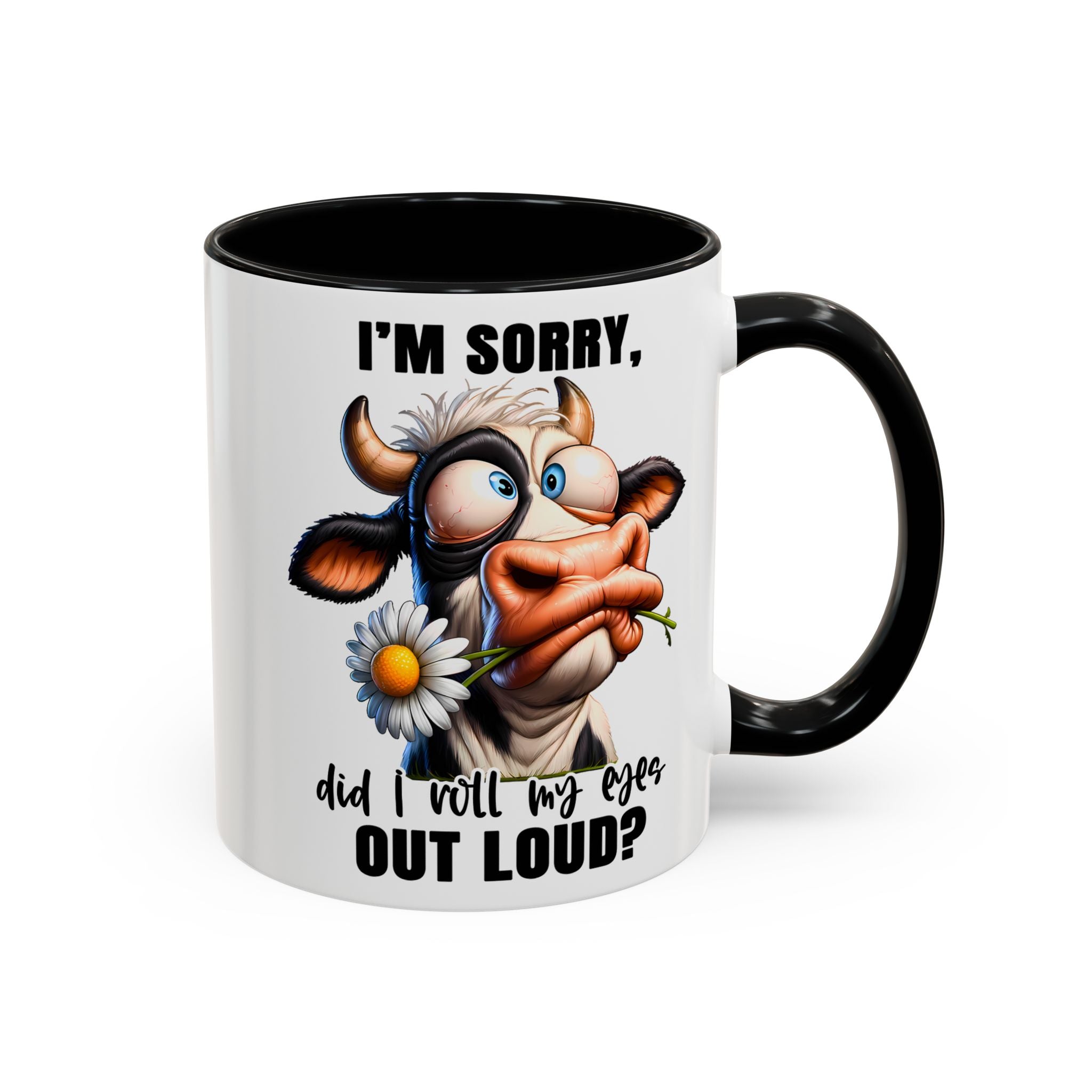 Sassy Cow Eye-Roll Mug