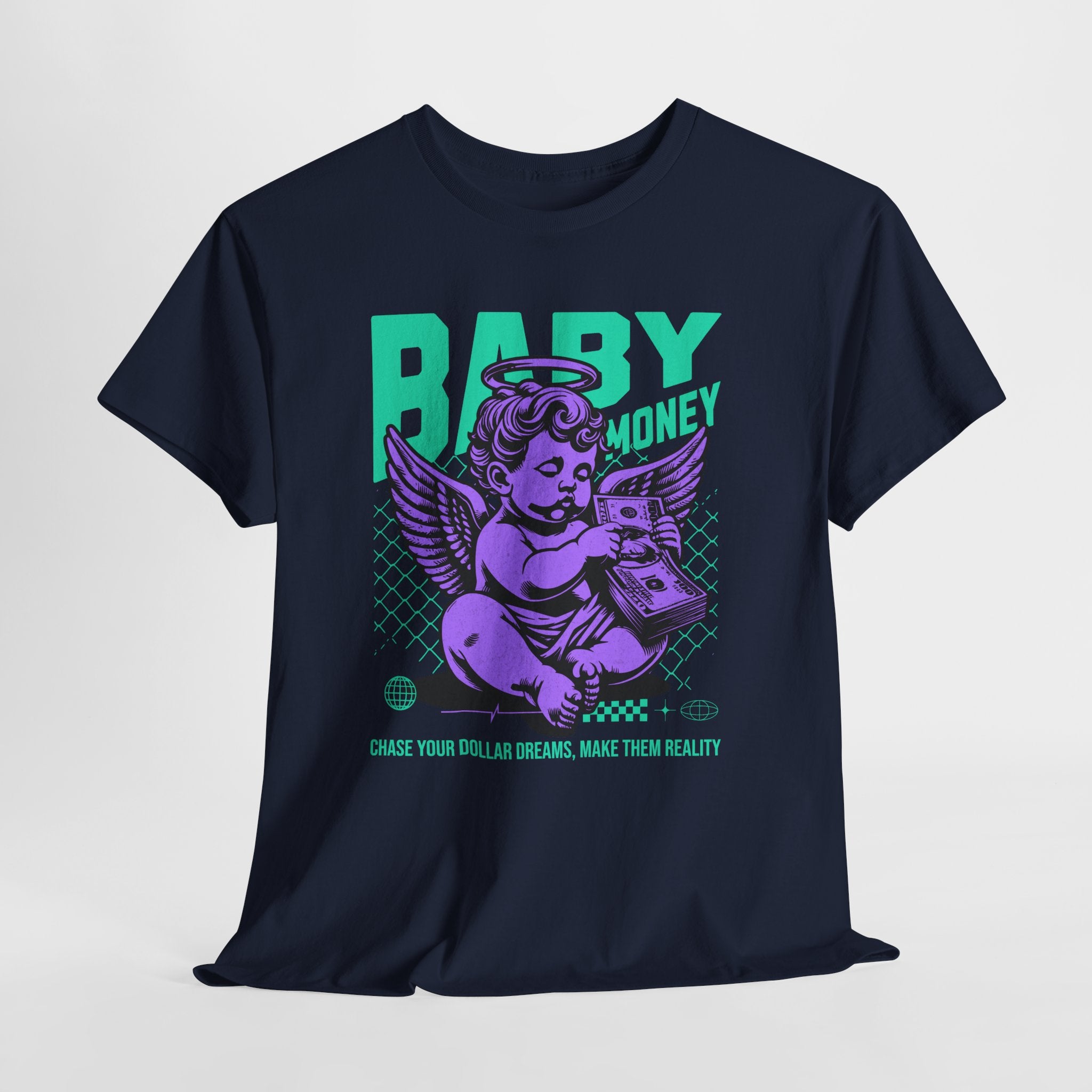 Baby Money: Chase Your Dollar Dreams Streetwear Graphic
