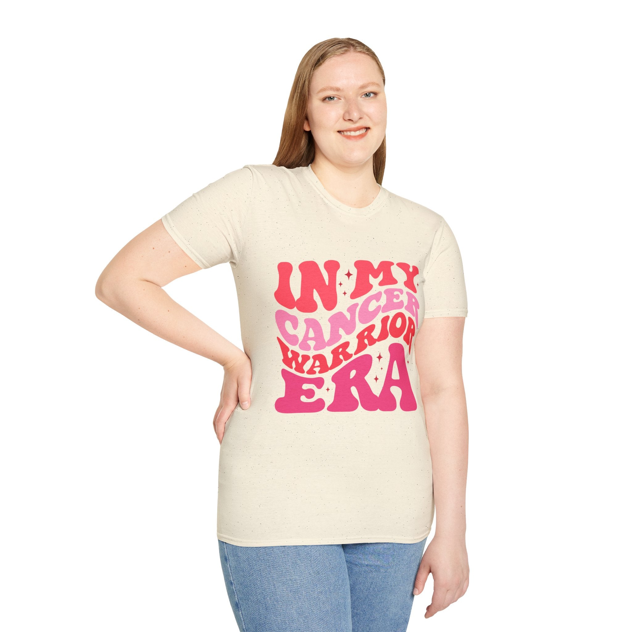Inspirational T-Shirt – “In My Cancer Warrior Era” Support Tee for Cancer Survivors, Fighters, and Awareness Events