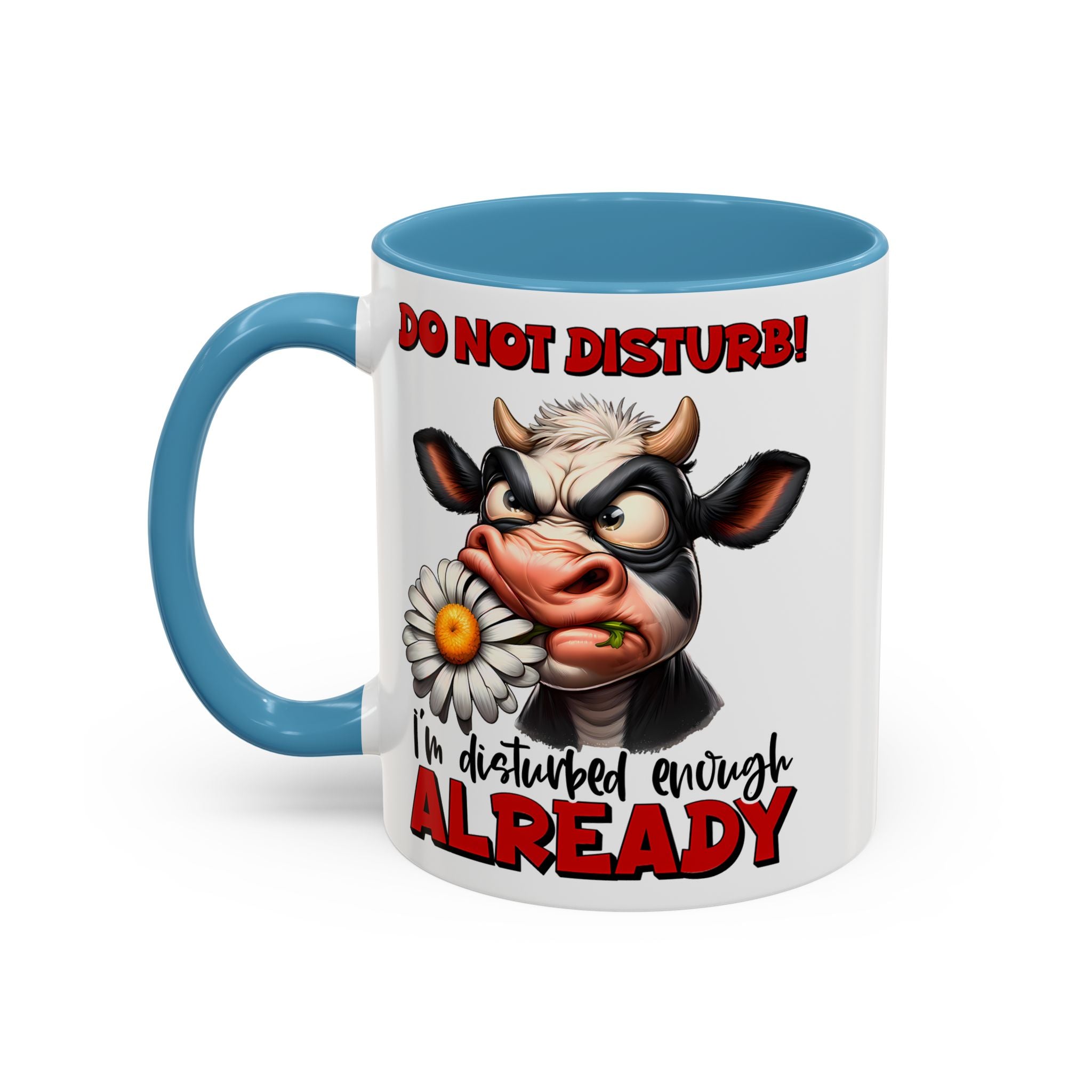 Disturbed & Caffeinated Coffee Mug